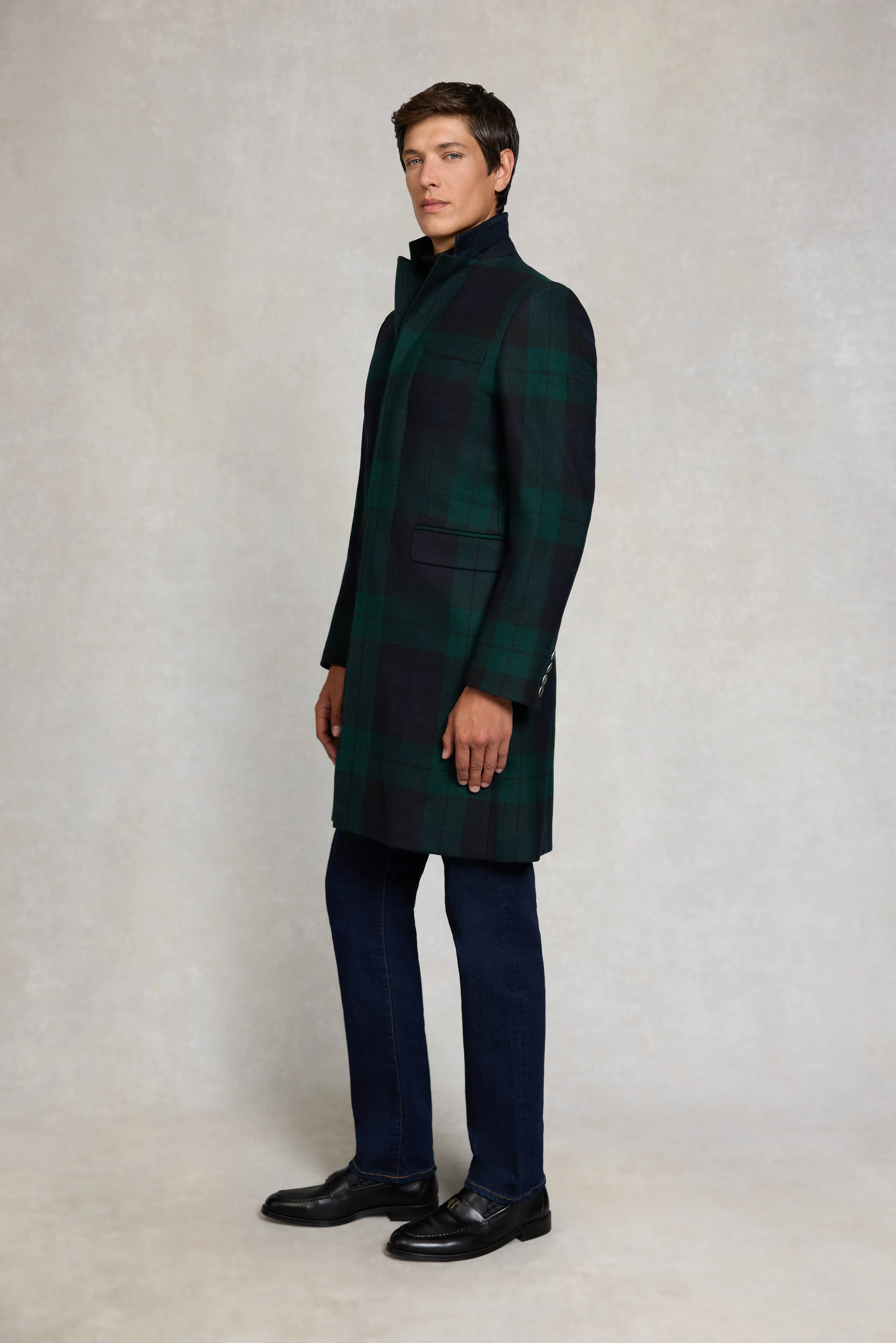 The Cheltenham Coat (Blackwatch) sold by Holland Cooper product image thumbnail 2