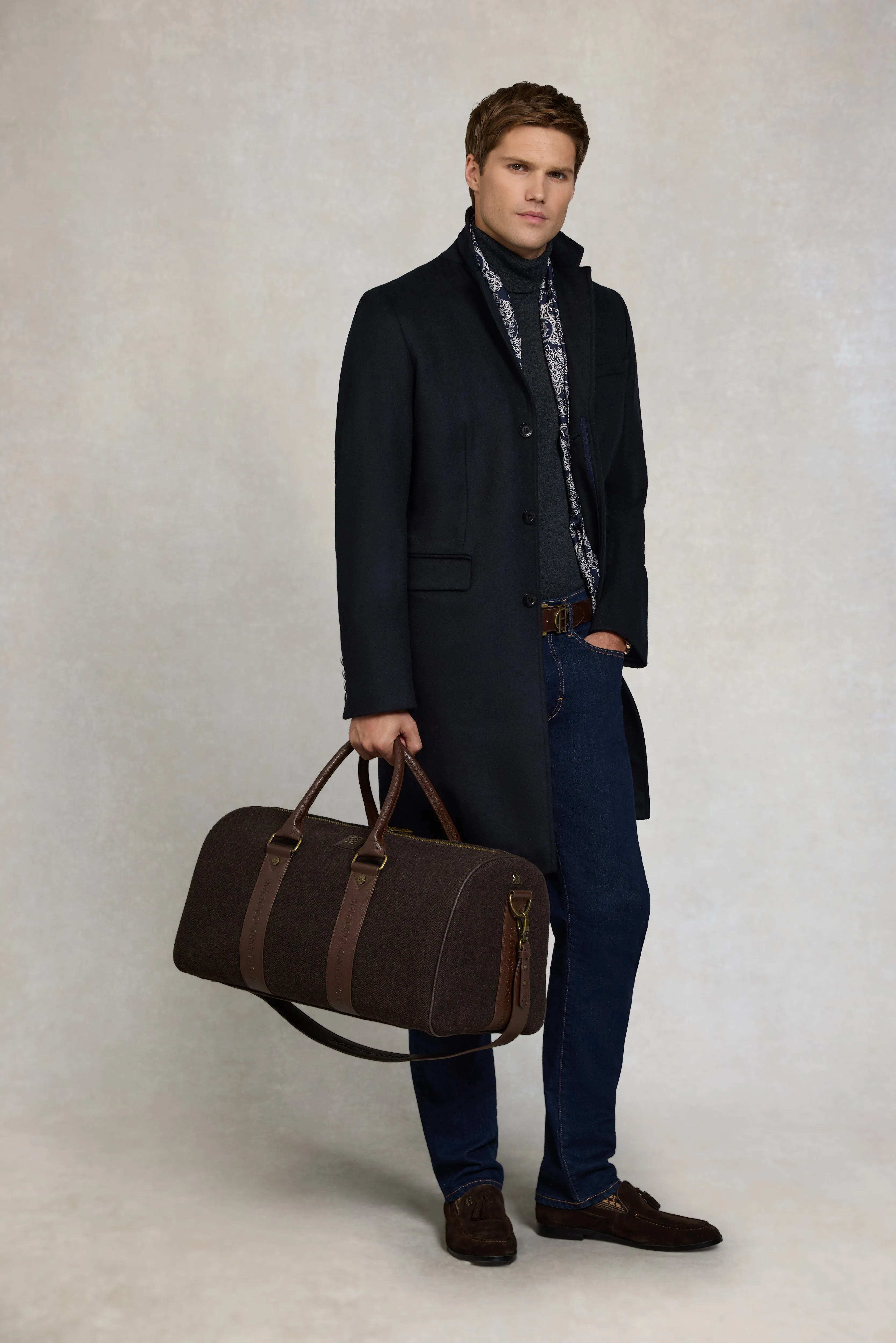 The Cheltenham Coat (Soft Navy) sold by Holland Cooper product image thumbnail 3