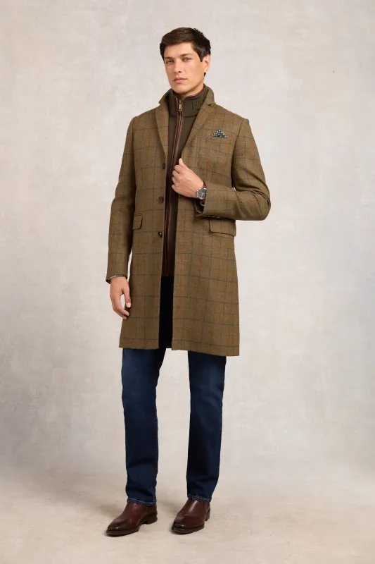 The Cheltenham Coat (Glen Green) sold by Holland Cooper