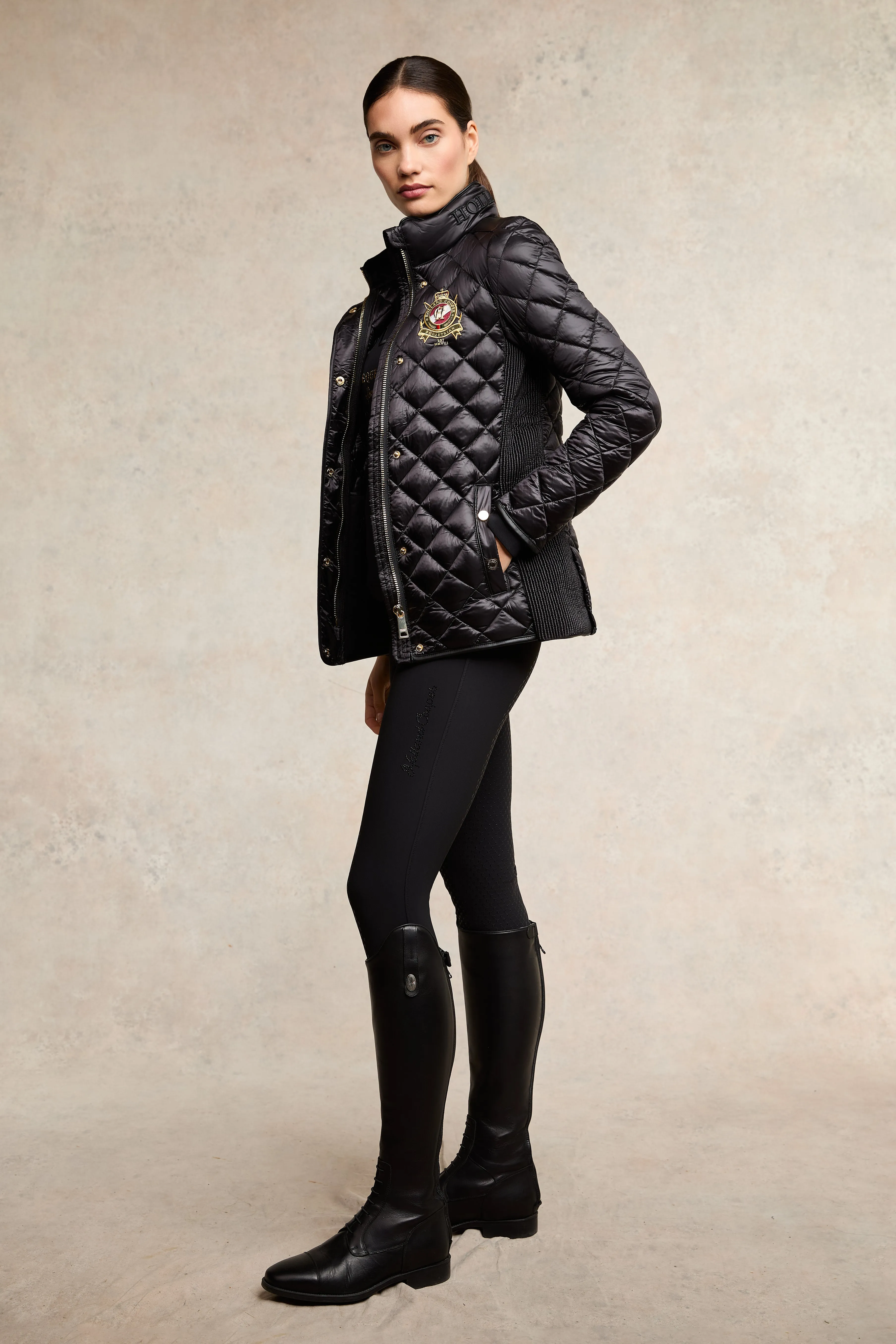 Premium High Rise Breeches (Black) sold by Holland Cooper product image thumbnail 3