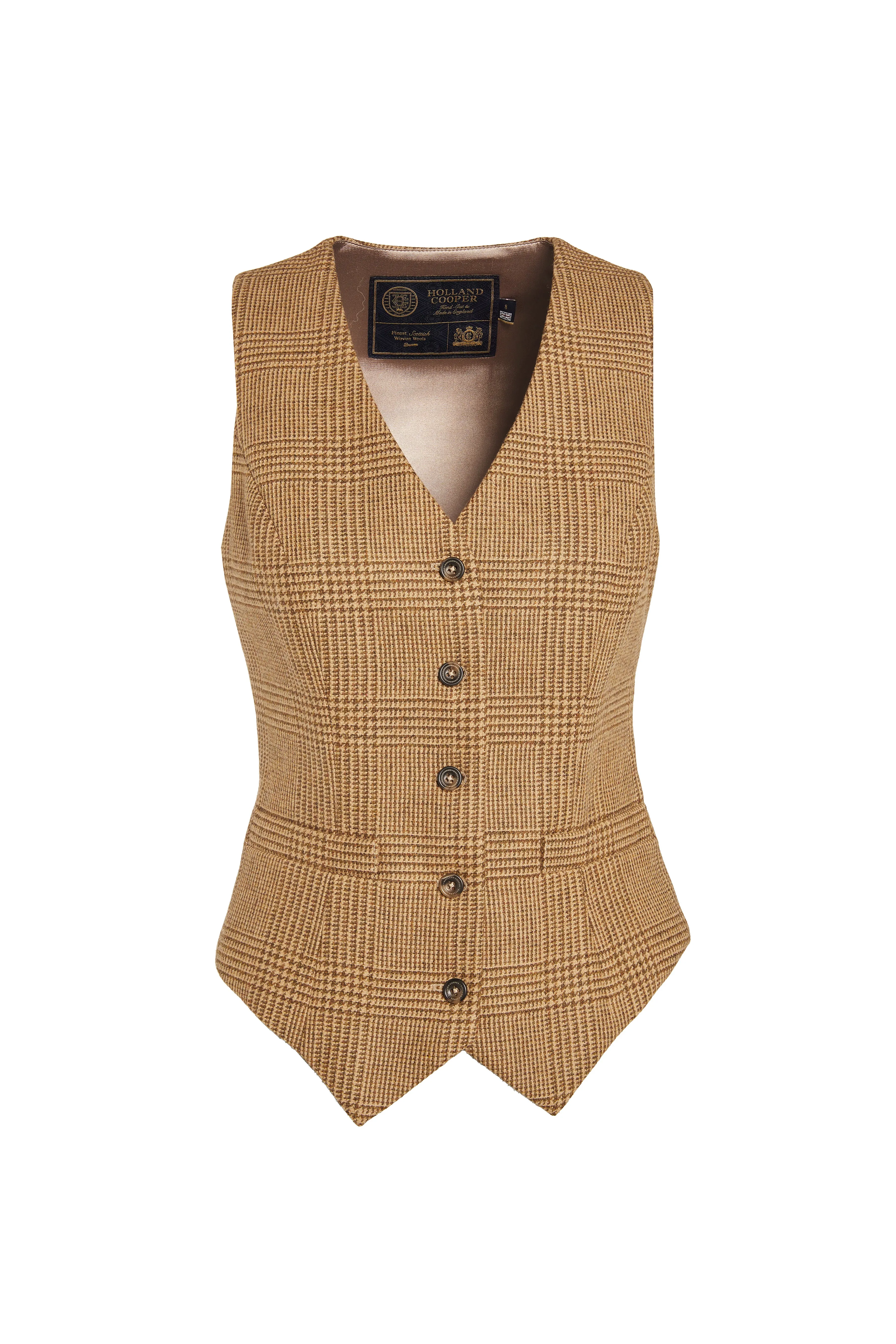 Hampton Waistcoat (Tawny) sold by Holland Cooper product image thumbnail 4