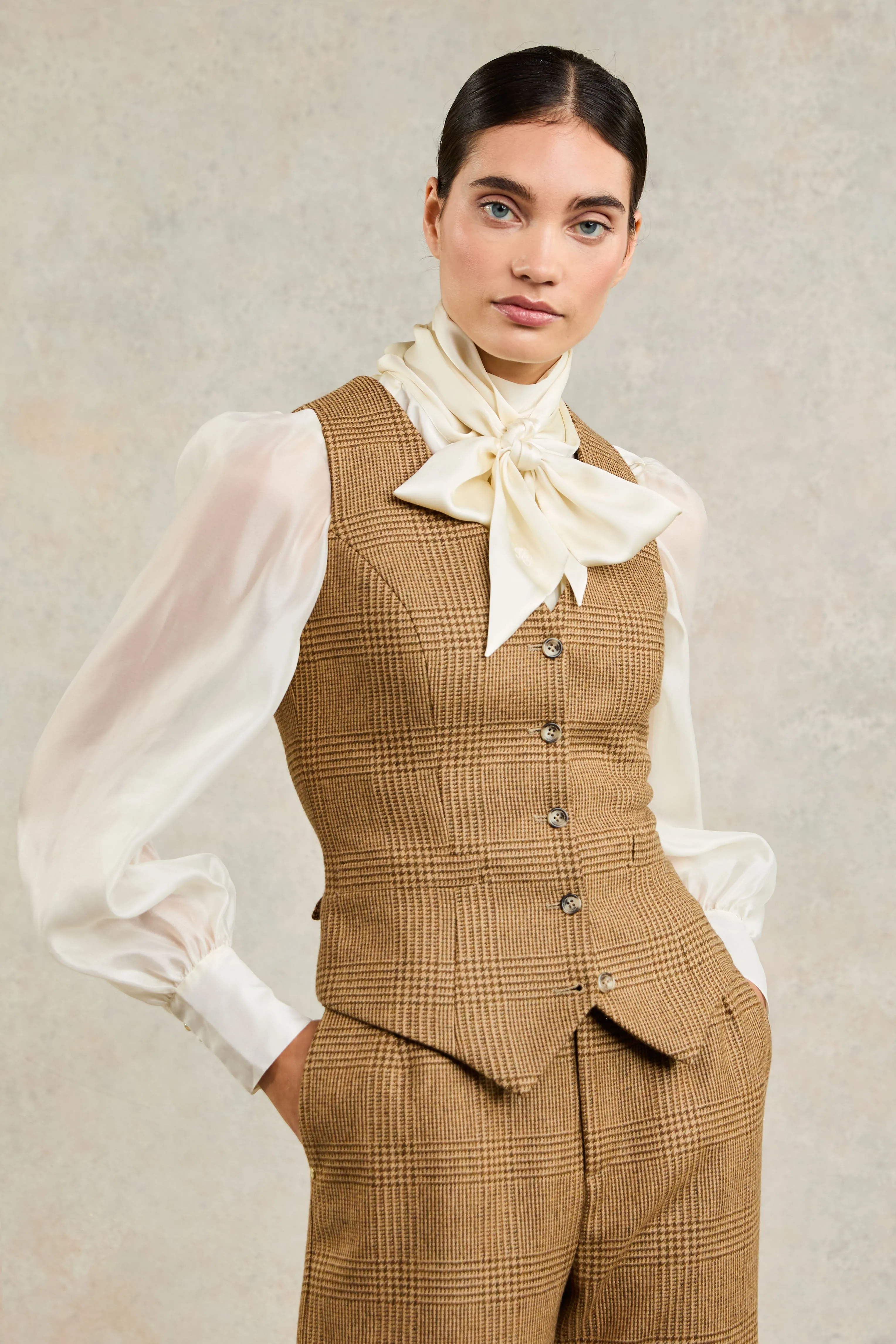 Hampton Waistcoat (Tawny) sold by Holland Cooper product image thumbnail 3
