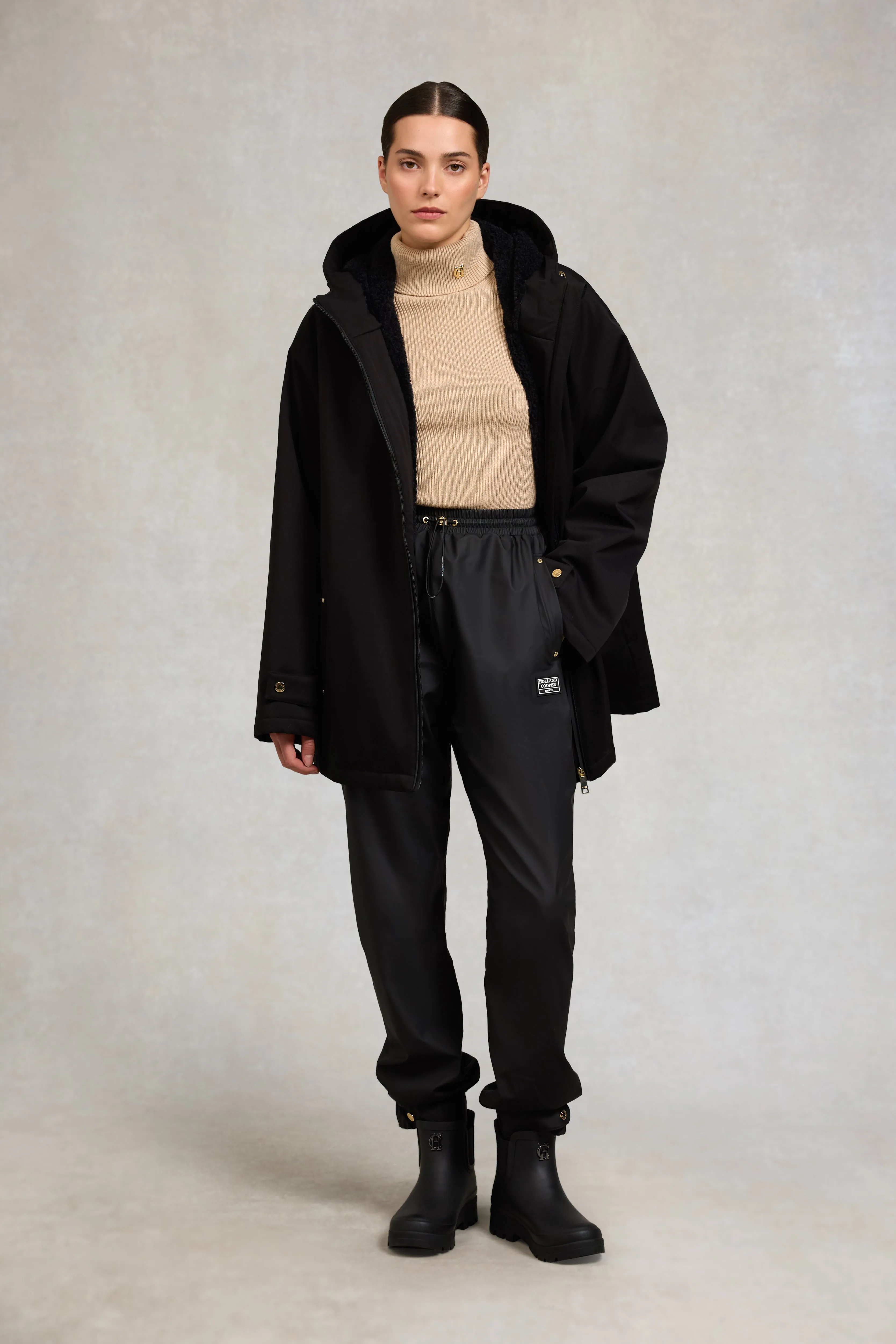 Waterproof Rain Trouser (Black) sold by Holland Cooper product image thumbnail 3