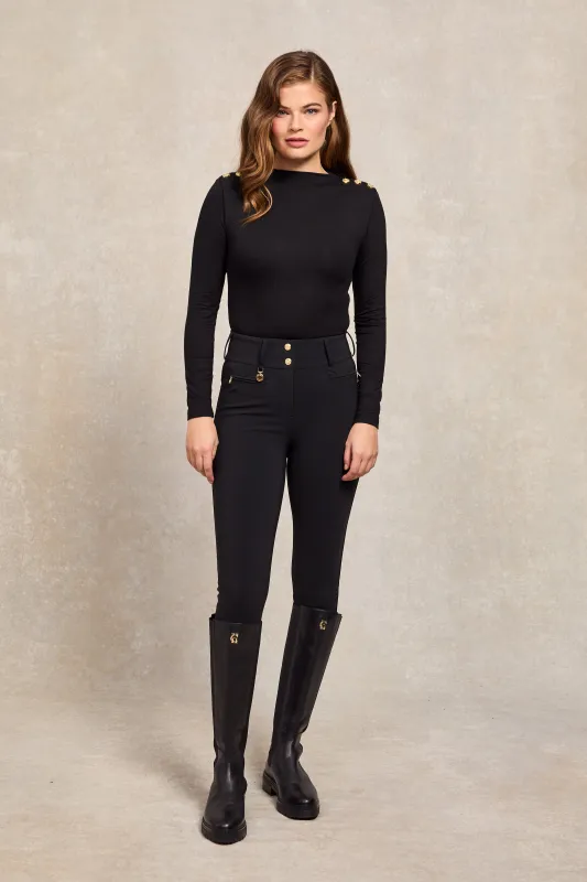 Contour Trouser (Black) made by Holland Cooper