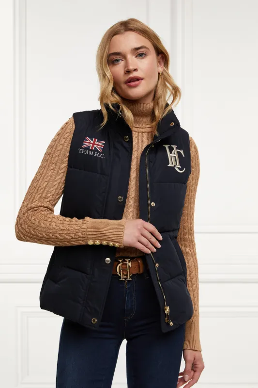 Team Gilet (Ink Navy) sold by Holland Cooper