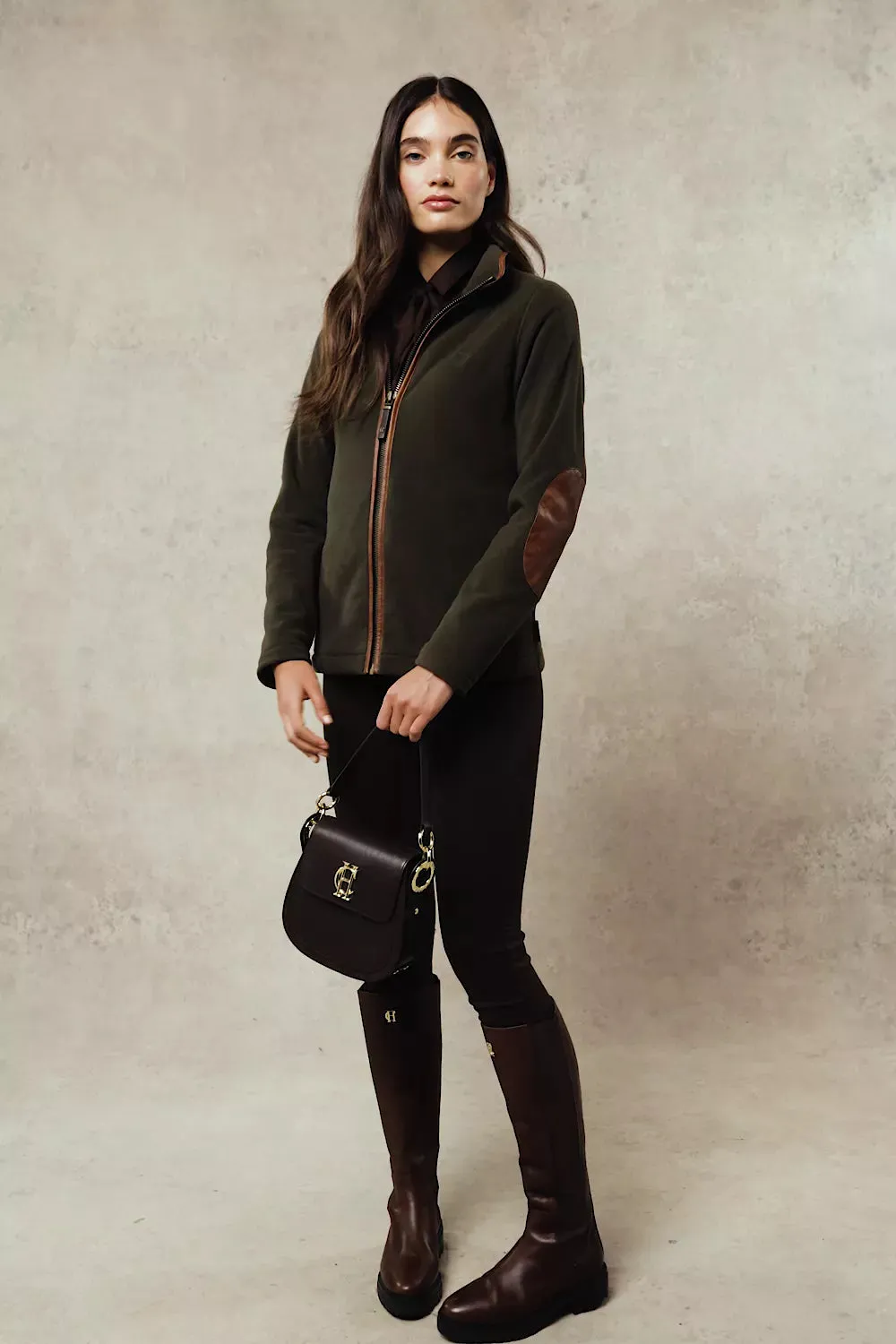 Country Fleece Jacket (Khaki) sold by Holland Cooper product image thumbnail 5