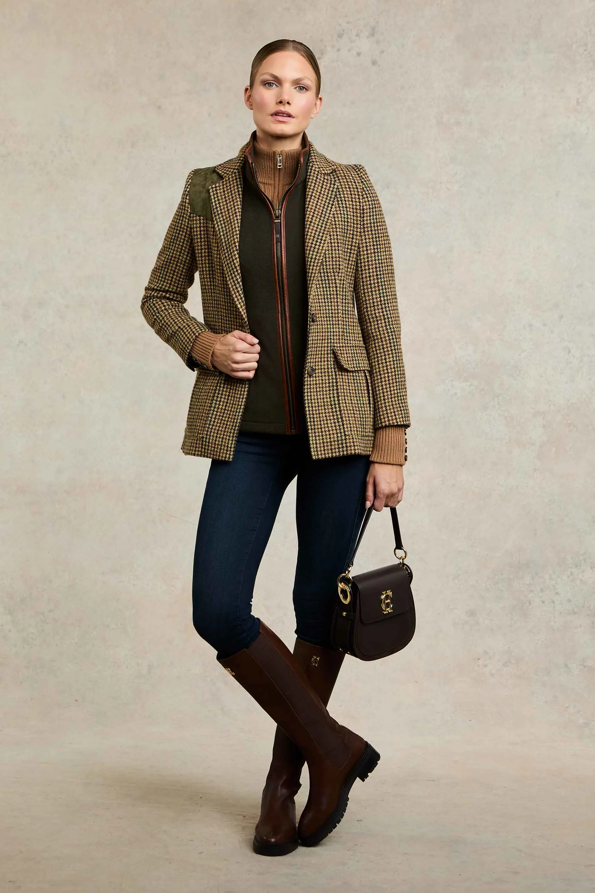 Country Fleece Gilet (Khaki) sold by Holland Cooper product image thumbnail 3