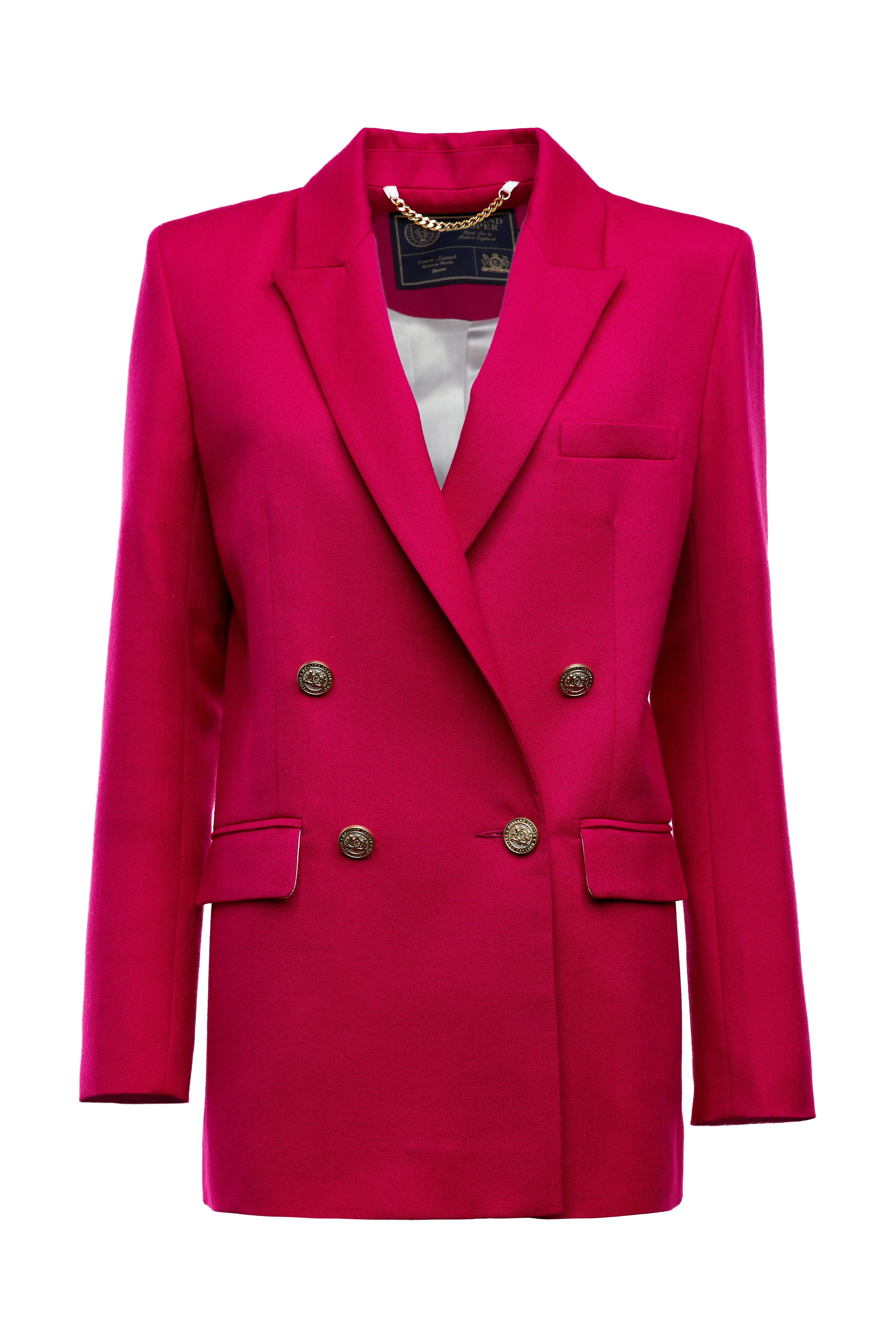 Belgravia Blazer (Hot Pink Barathea) sold by Holland Cooper product image thumbnail 4