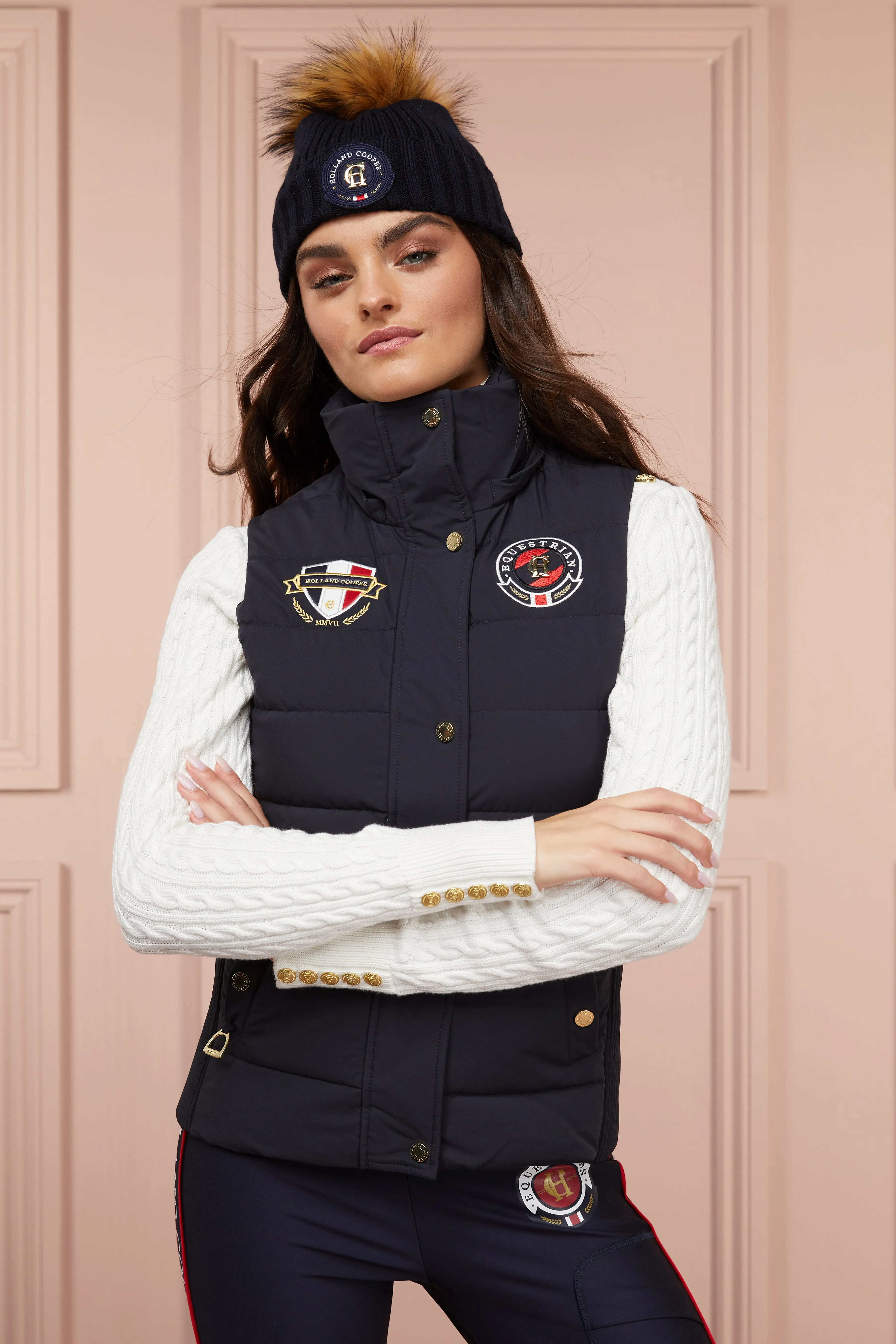 Team HC Gilet (Ink Navy) sold by Holland Cooper product image thumbnail 3