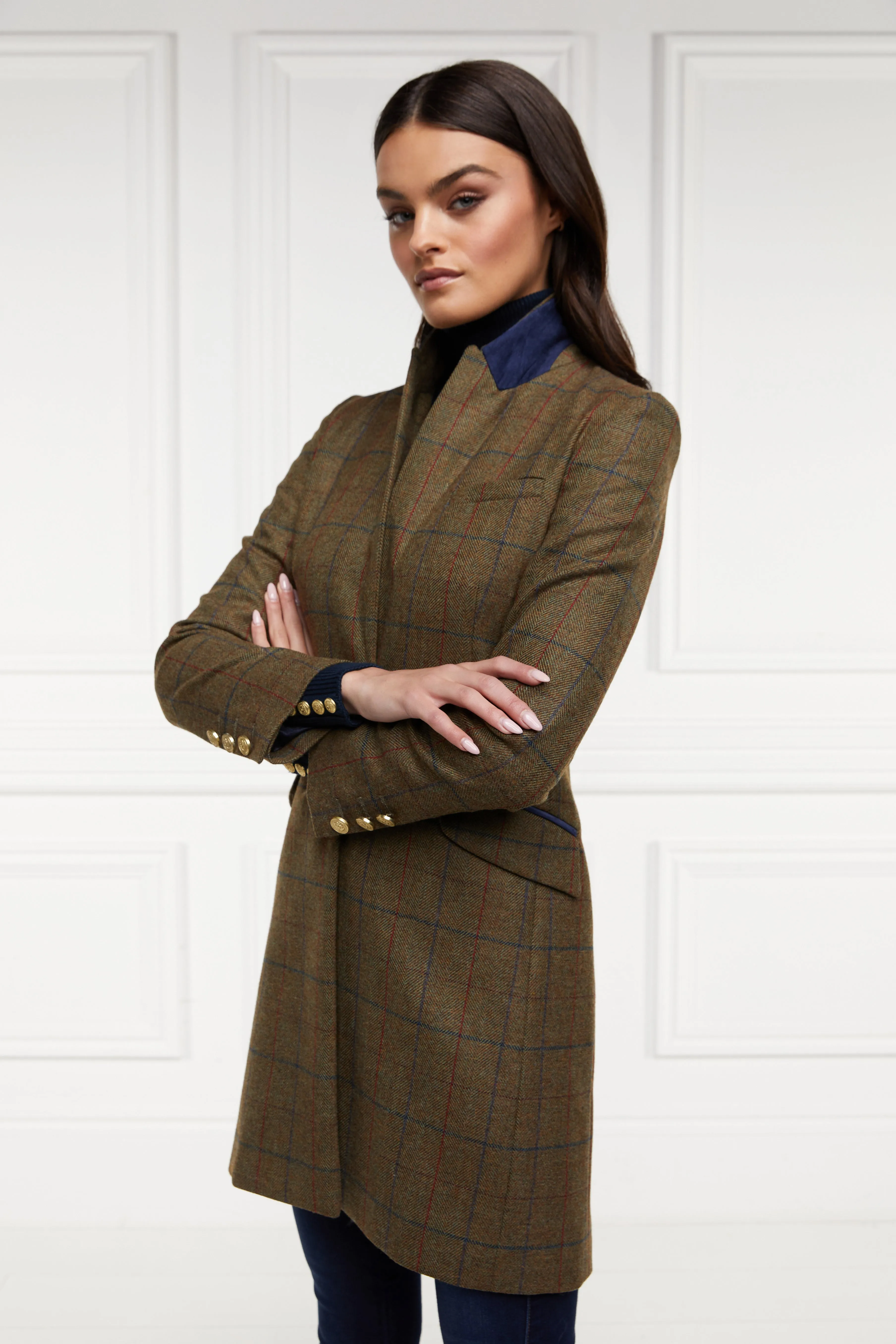 Highgrove Coat (Glen Green) sold by Holland Cooper product image thumbnail 4