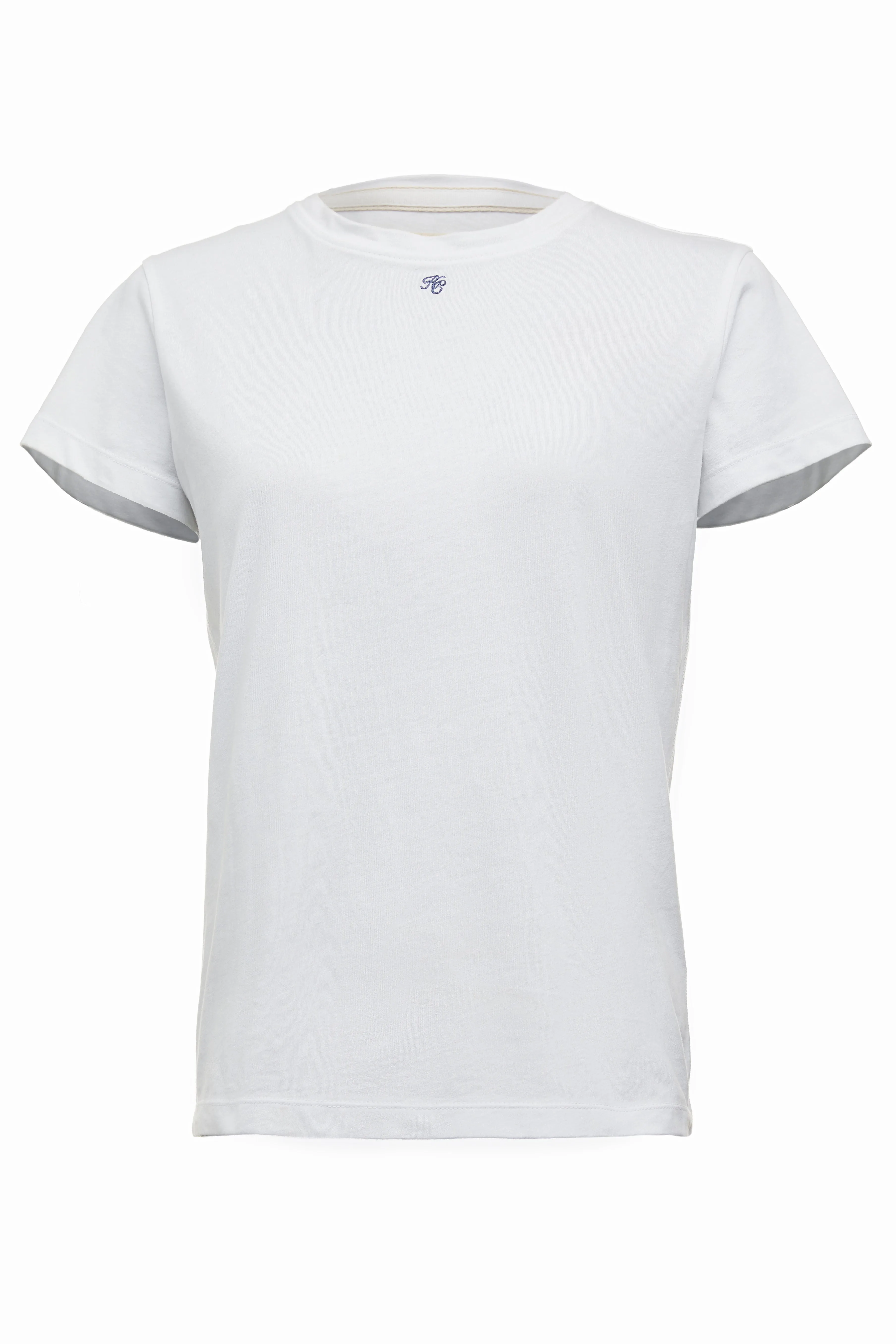 Monogram Tee (White) sold by Holland Cooper product image thumbnail 5