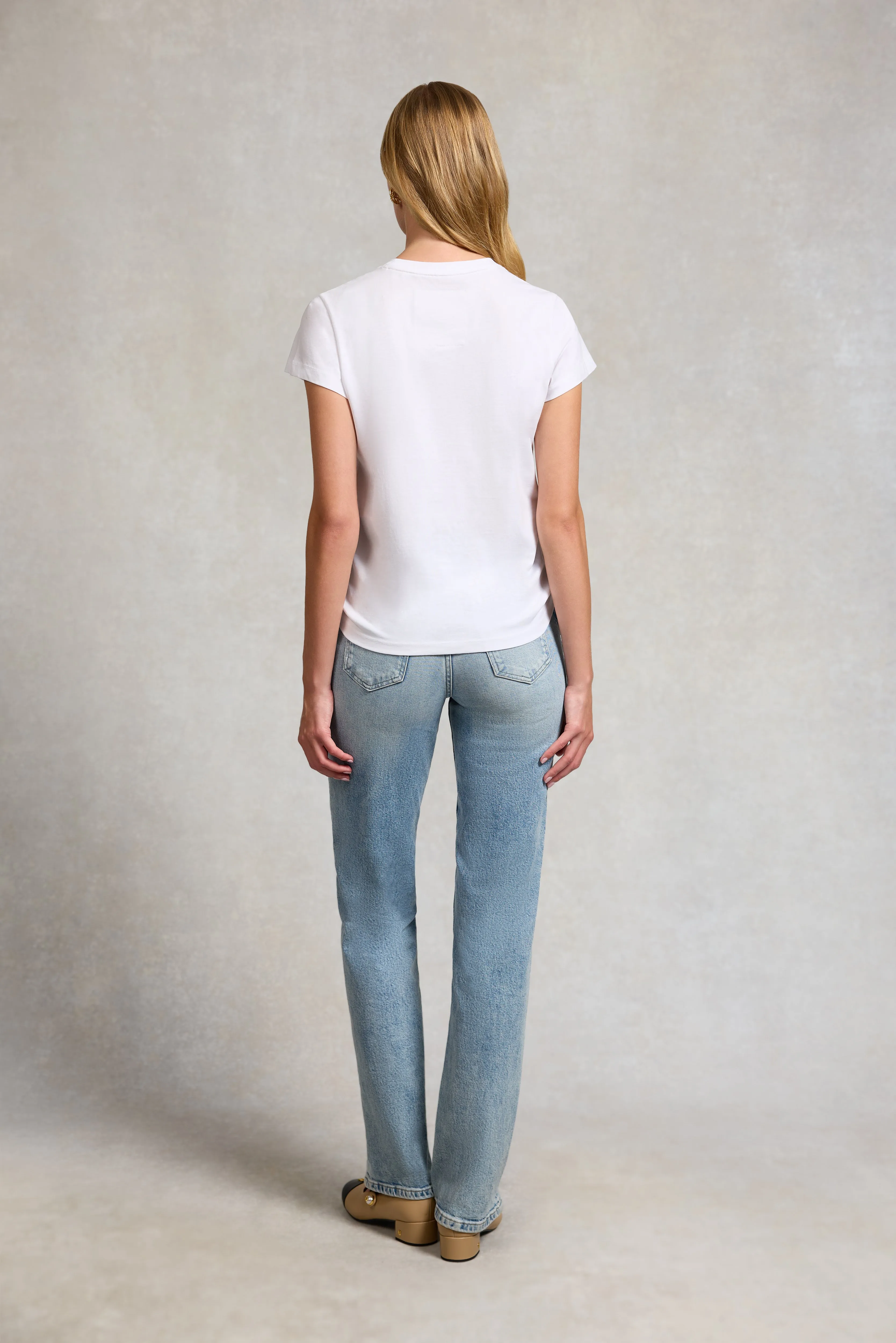 Monogram Tee (White) sold by Holland Cooper product image thumbnail 4