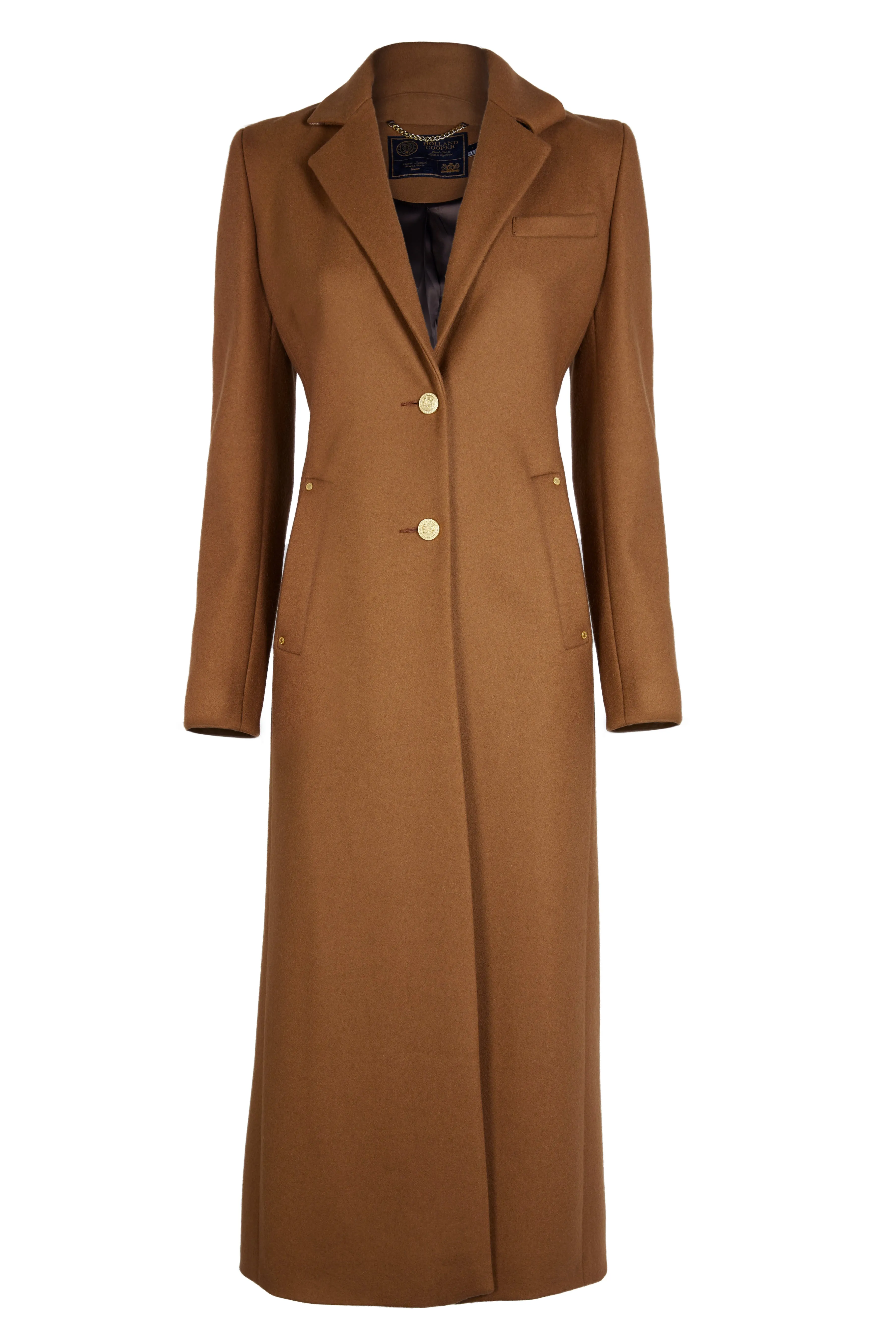 Full Length Regency Coat (Dark Camel) sold by Holland Cooper product image thumbnail 5