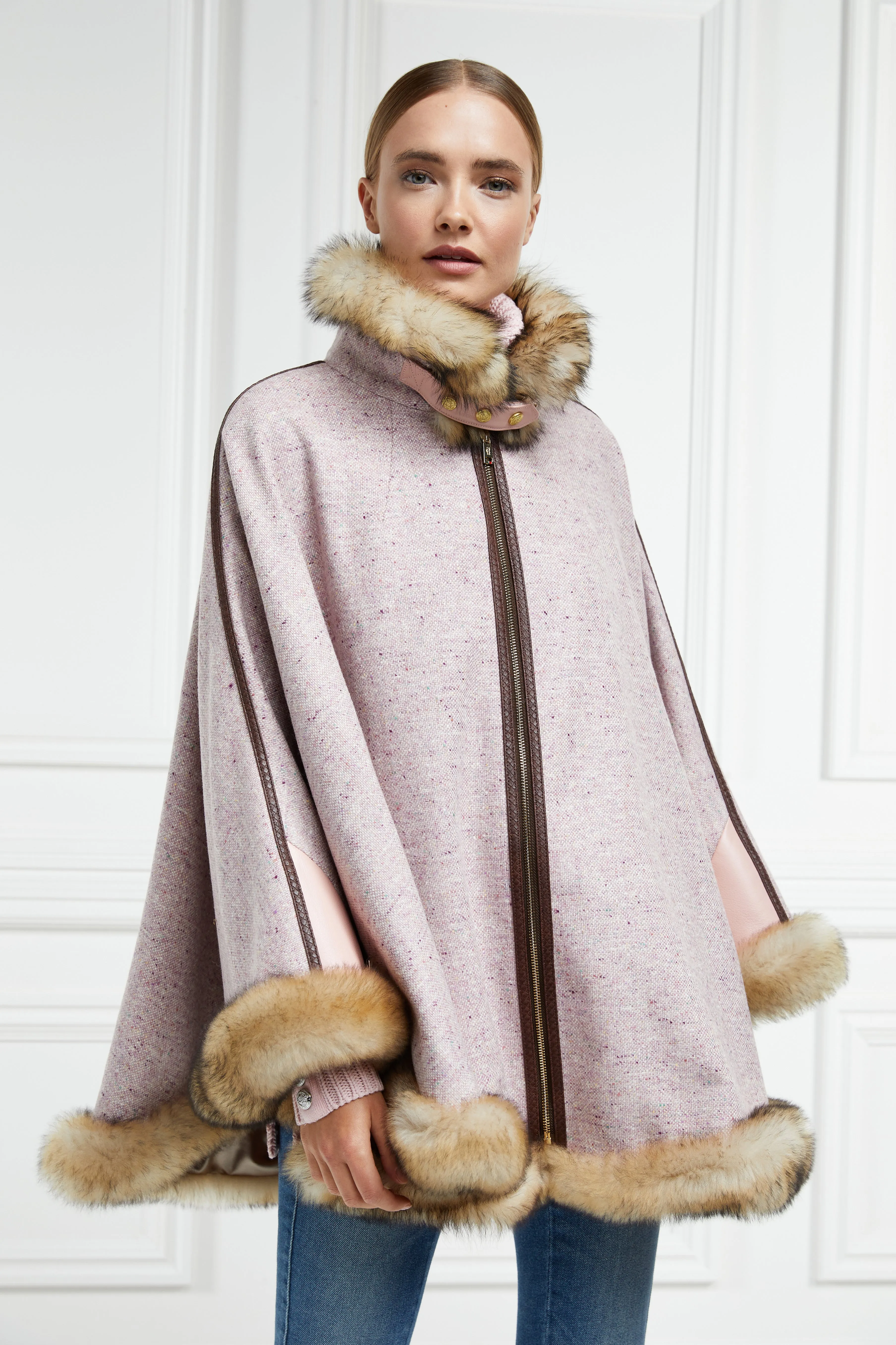 Gold Label Chiltern Cape (Anniversary Pink) sold by Holland Cooper