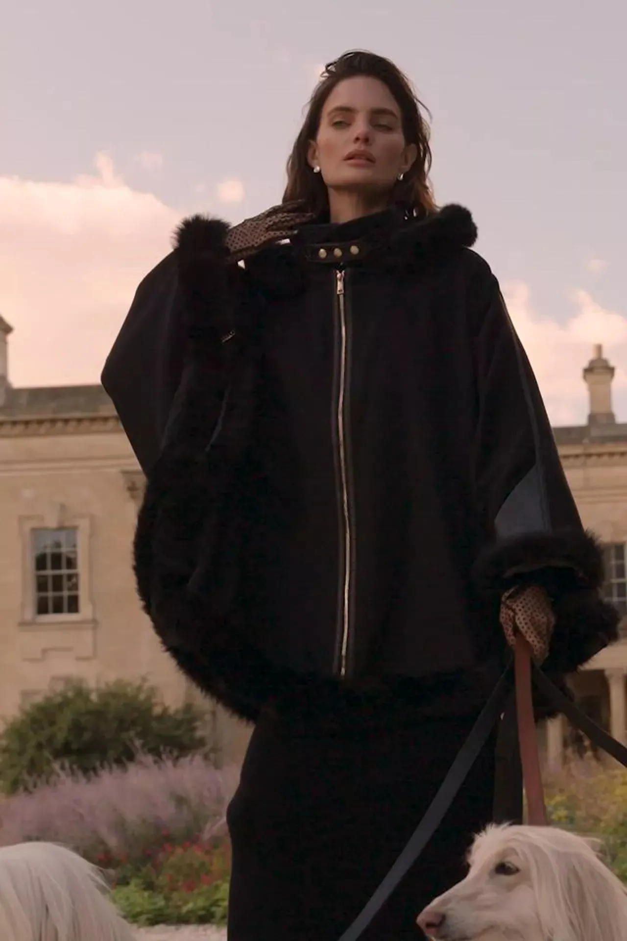 Gold Label Chiltern Cape (Soft Black) sold by Holland Cooper product image thumbnail 5