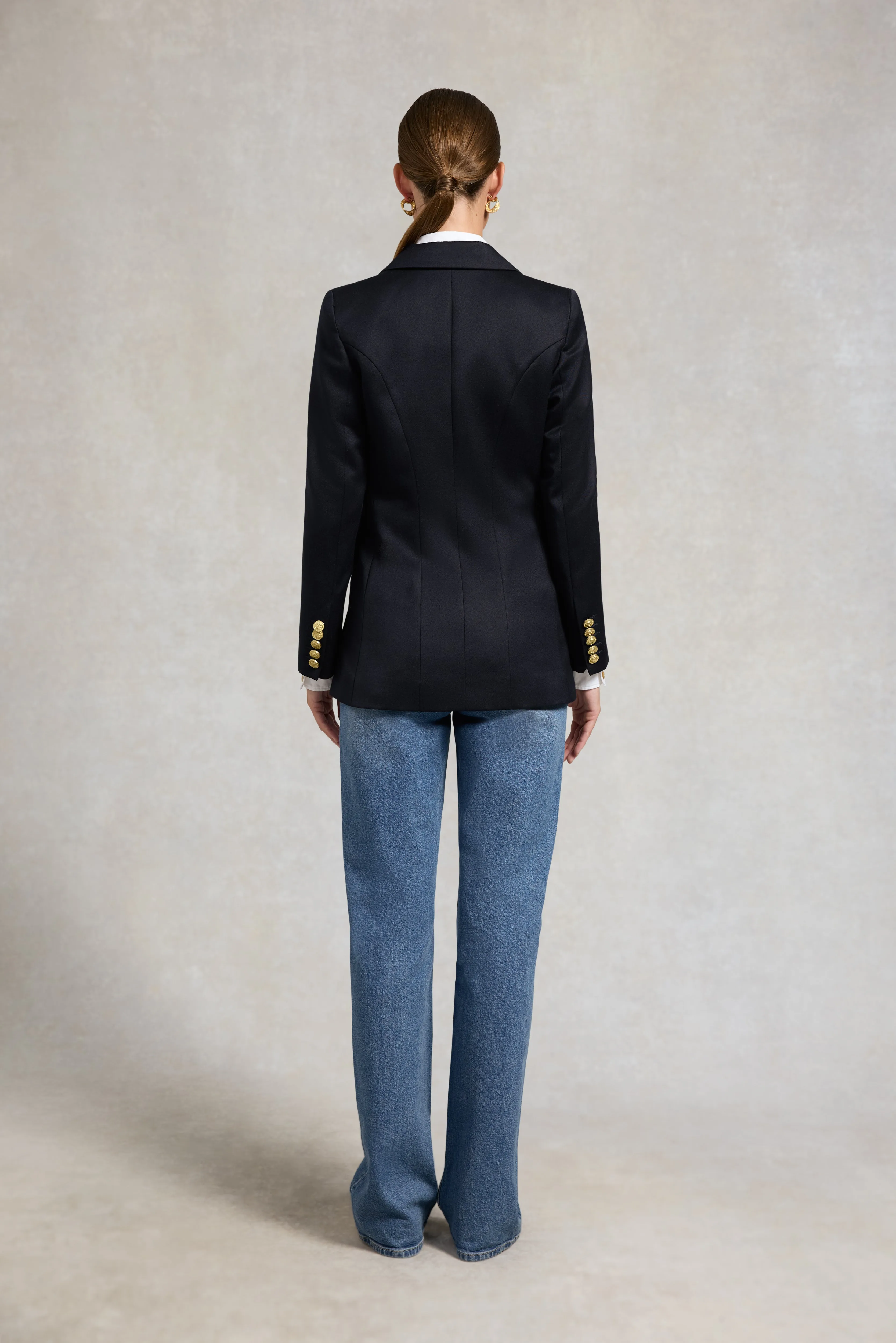 Double Breasted Blazer (Navy Twill) sold by Holland Cooper product image thumbnail 5