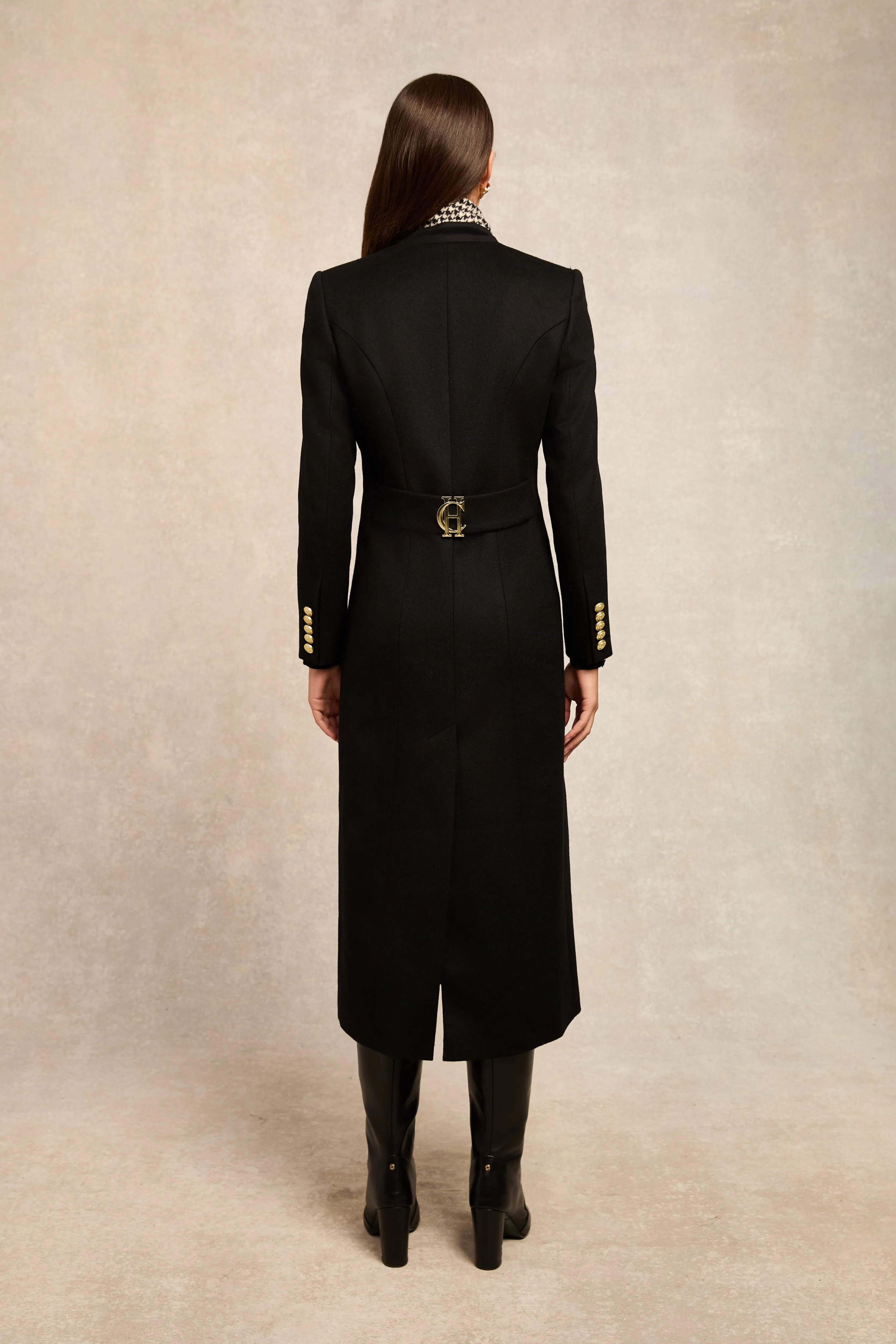 Full Length Regency Coat (Soft Black) sold by Holland Cooper product image thumbnail 2