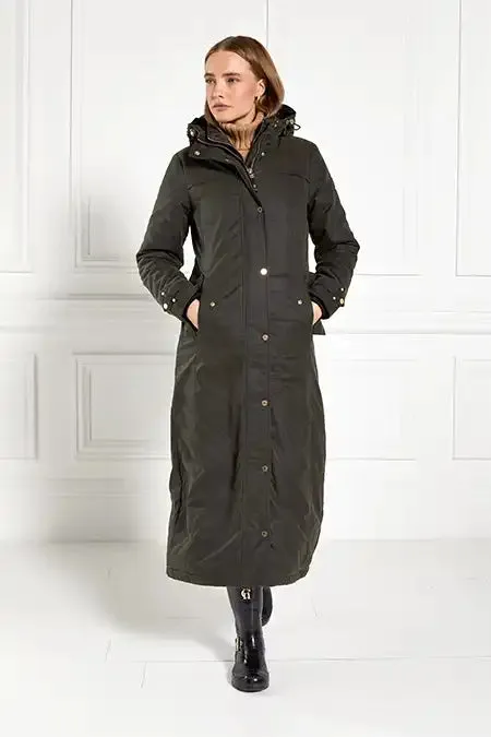 Wax Longline Field Coat (Dark Olive) sold by Holland Cooper product image thumbnail 5