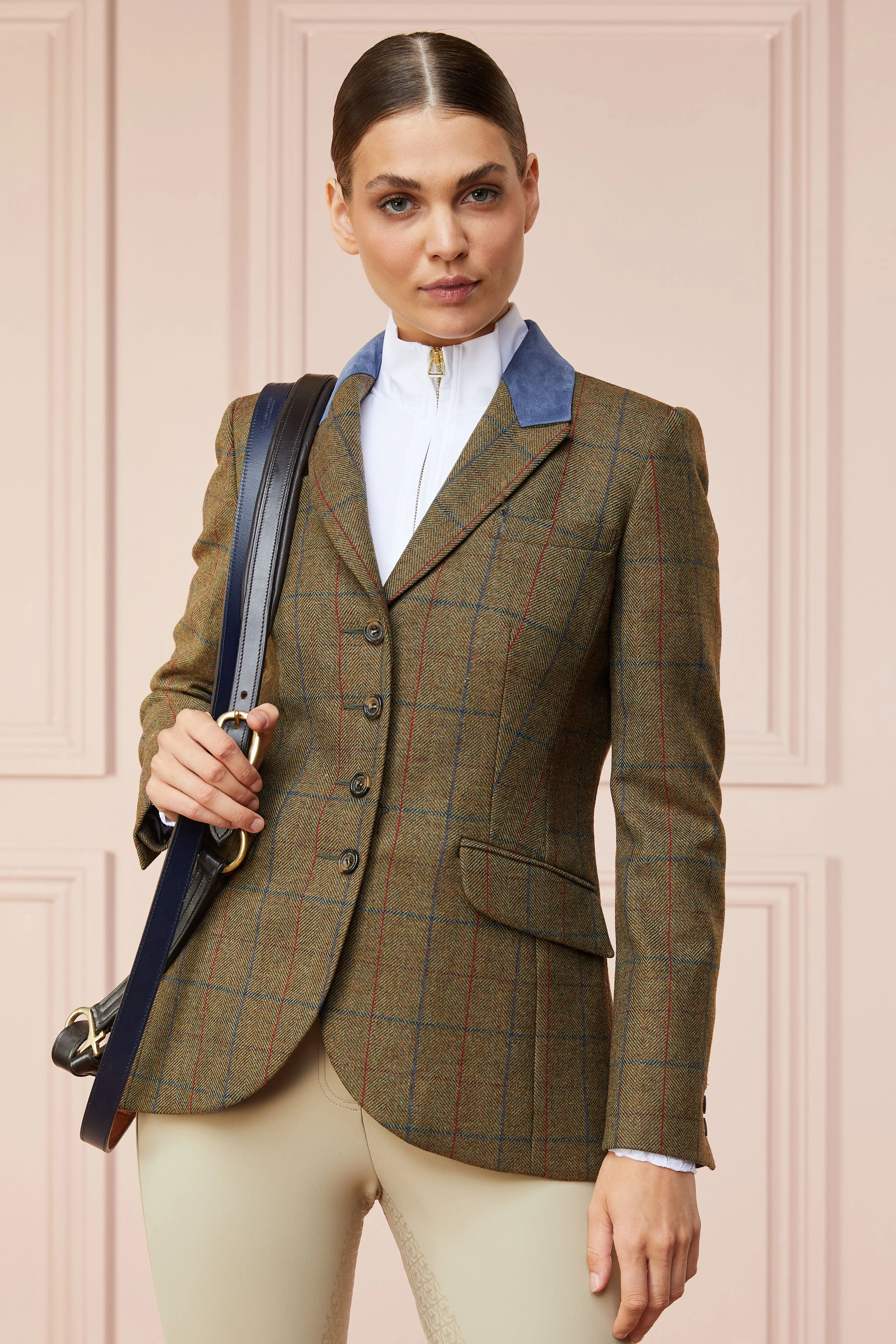 Tweed Riding Jacket (Glen Green) sold by Holland Cooper product image thumbnail 2