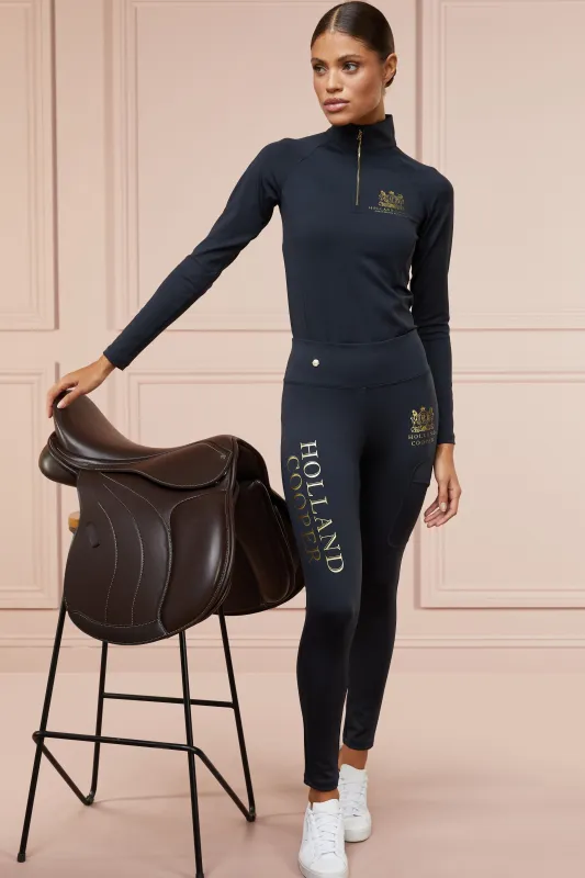 Sport Legging (Slate) made by Holland Cooper