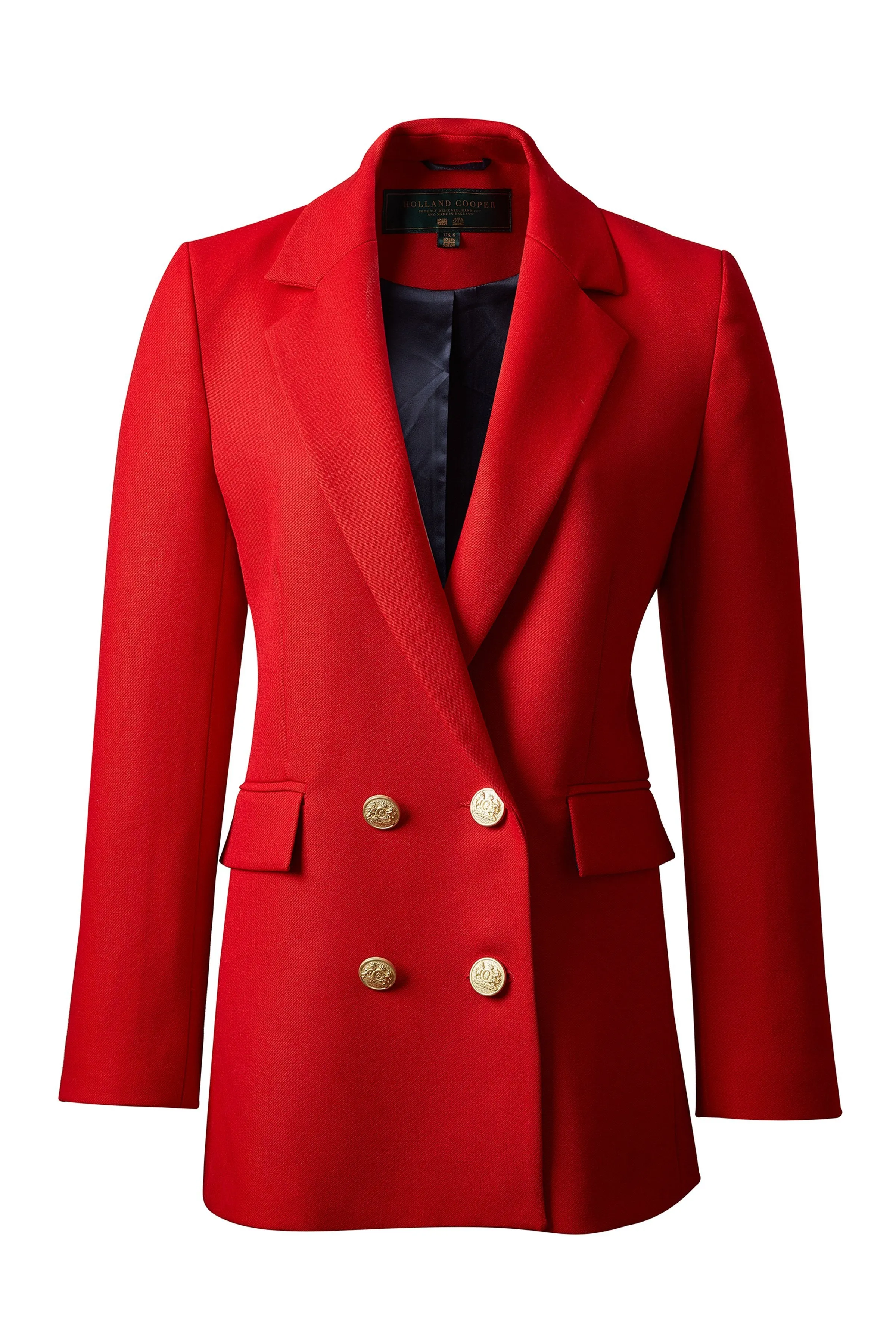 Double Breasted Blazer (Red Barathea) sold by Holland Cooper product image thumbnail 4