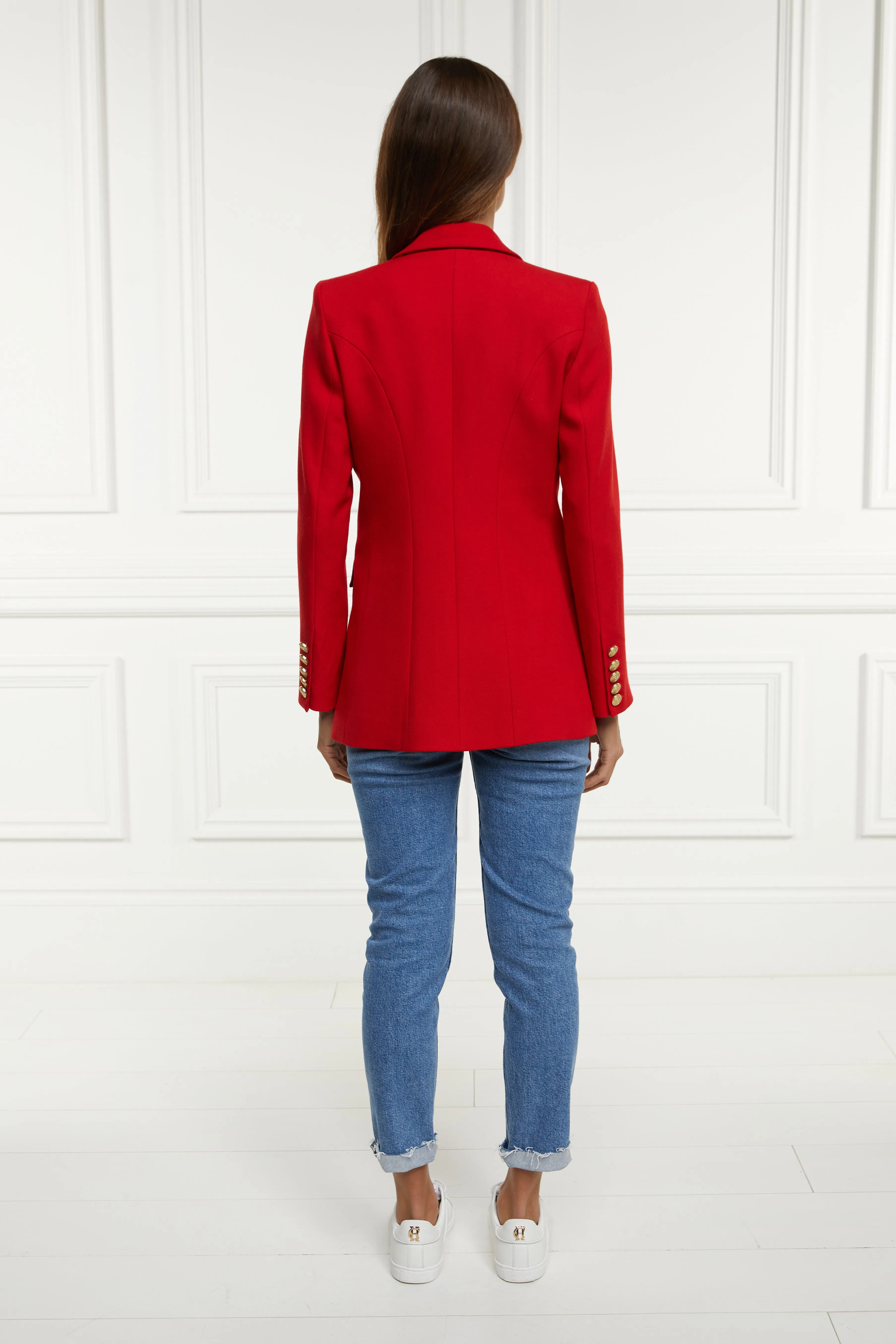 Double Breasted Blazer (Red Barathea) sold by Holland Cooper product image thumbnail 5