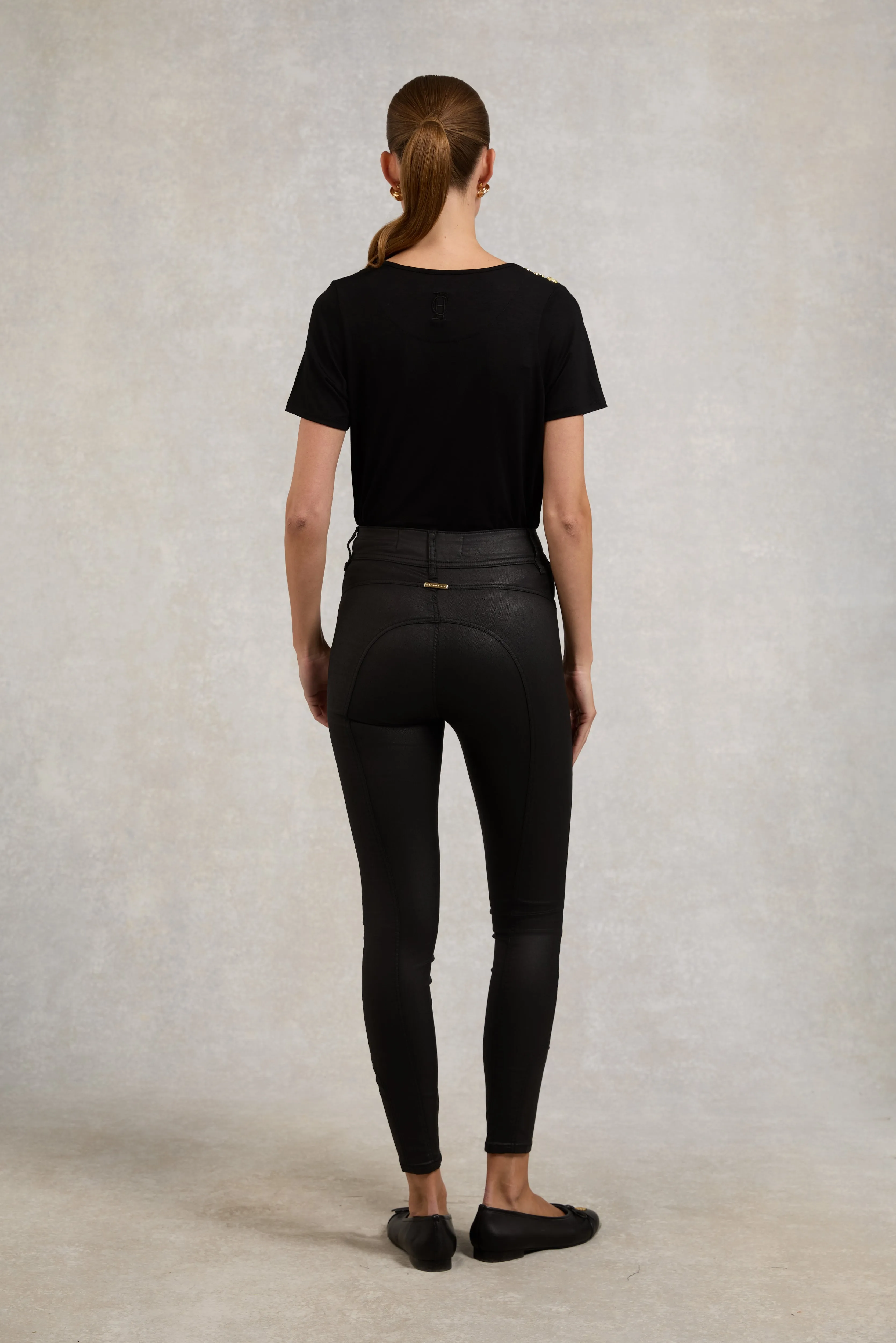 Relax Fit V-Neck Tee (Black) sold by Holland Cooper product image thumbnail 5