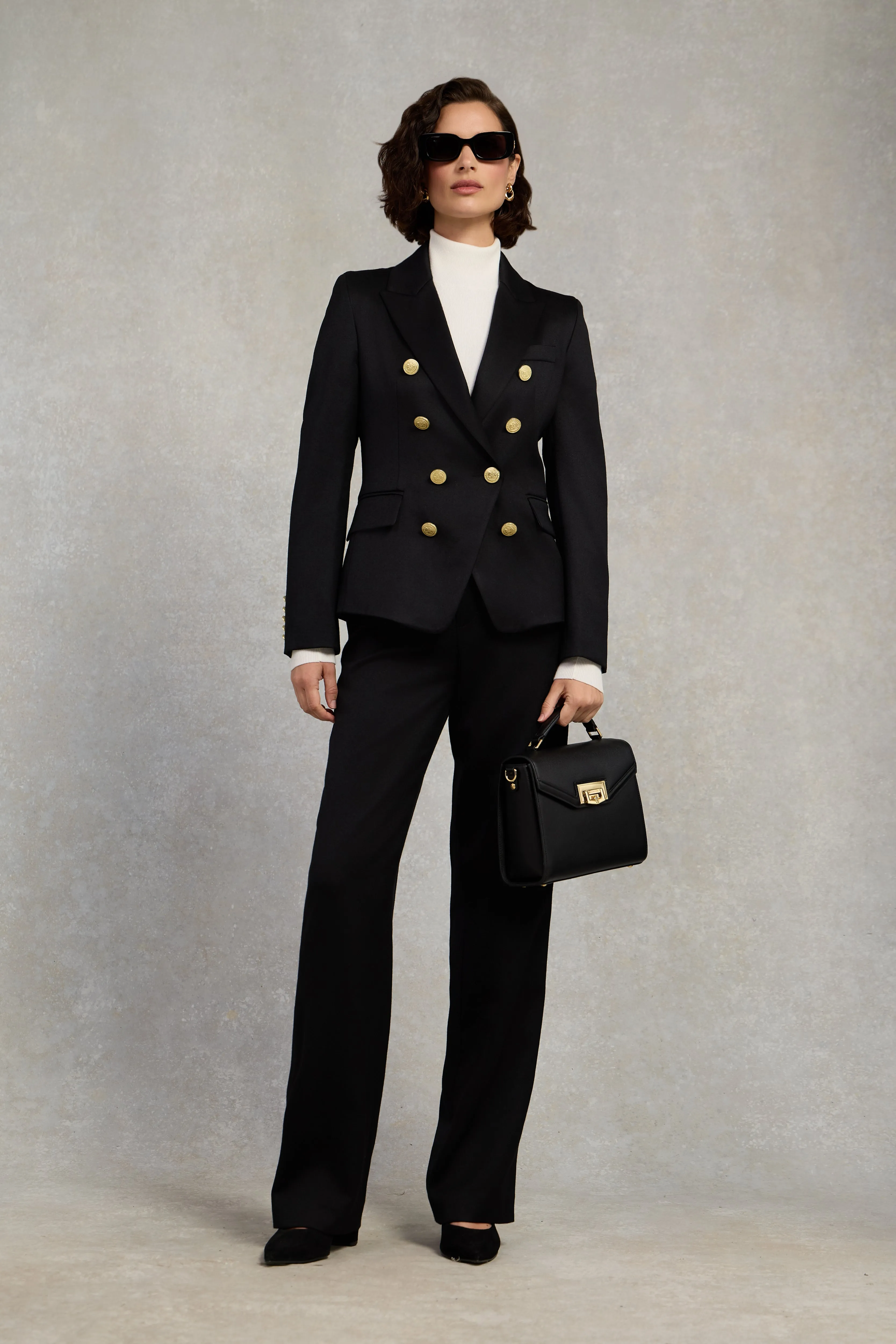 Knightsbridge Blazer (Black Barathea) sold by Holland Cooper product image thumbnail 5