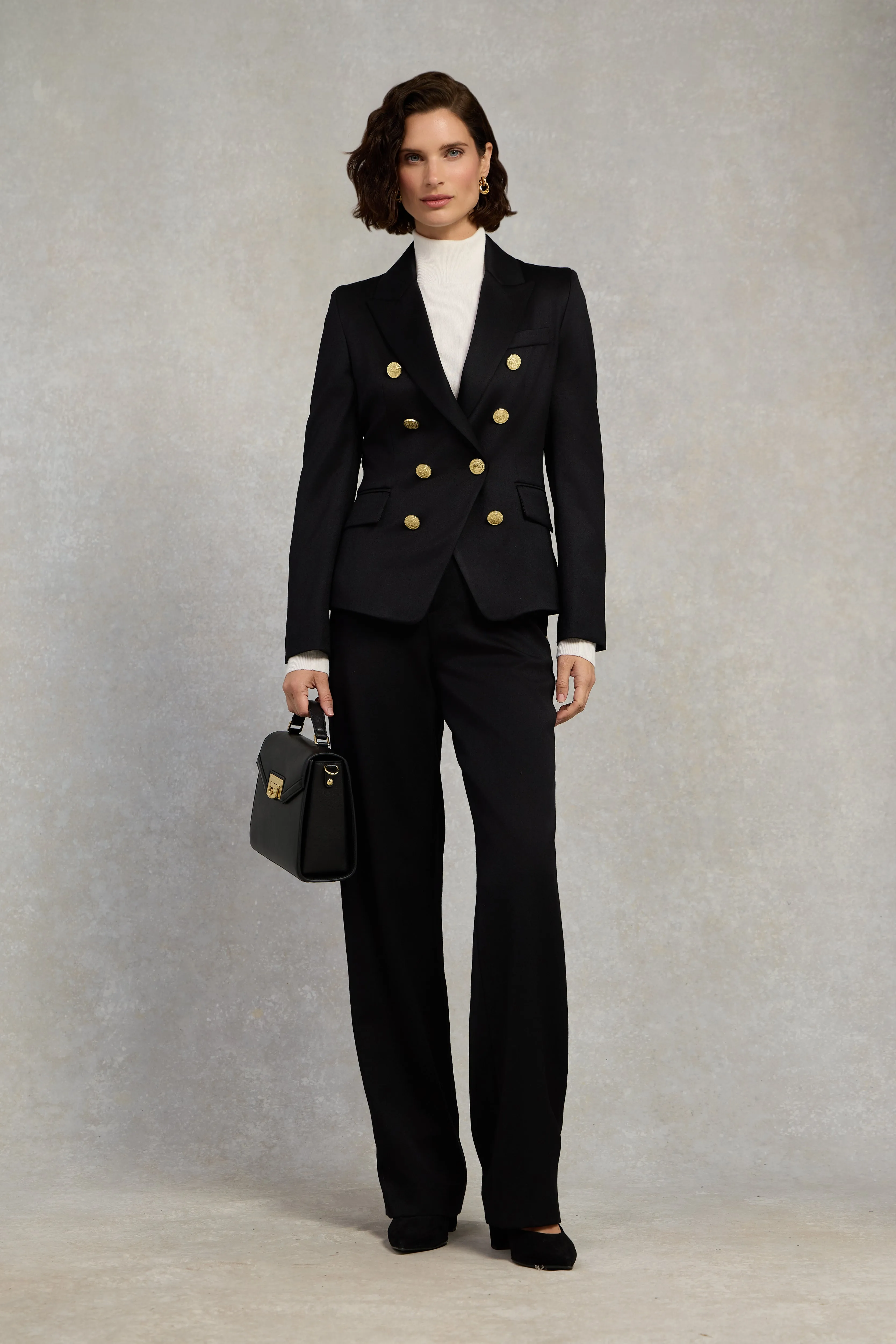 Knightsbridge Blazer (Black Barathea) sold by Holland Cooper product image thumbnail 3