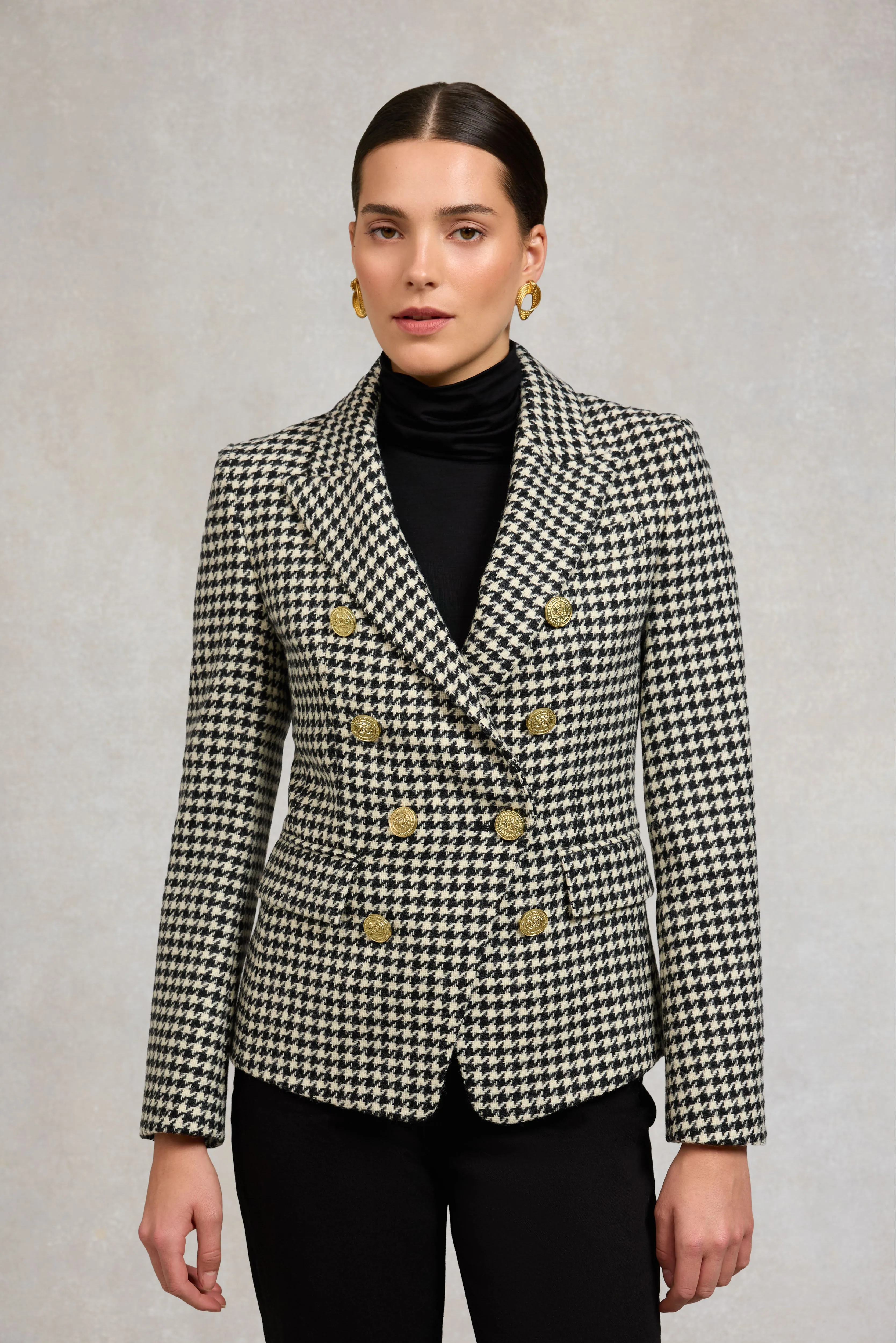 Knightsbridge Blazer (Houndstooth) sold by Holland Cooper