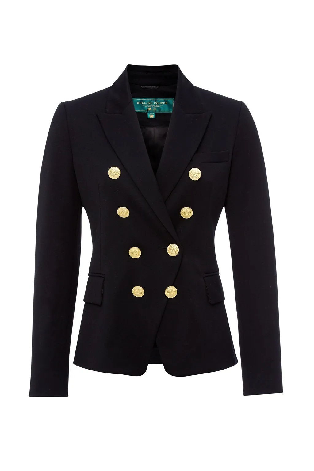 Knightsbridge Blazer (Navy Barathea) sold by Holland Cooper product image thumbnail 4