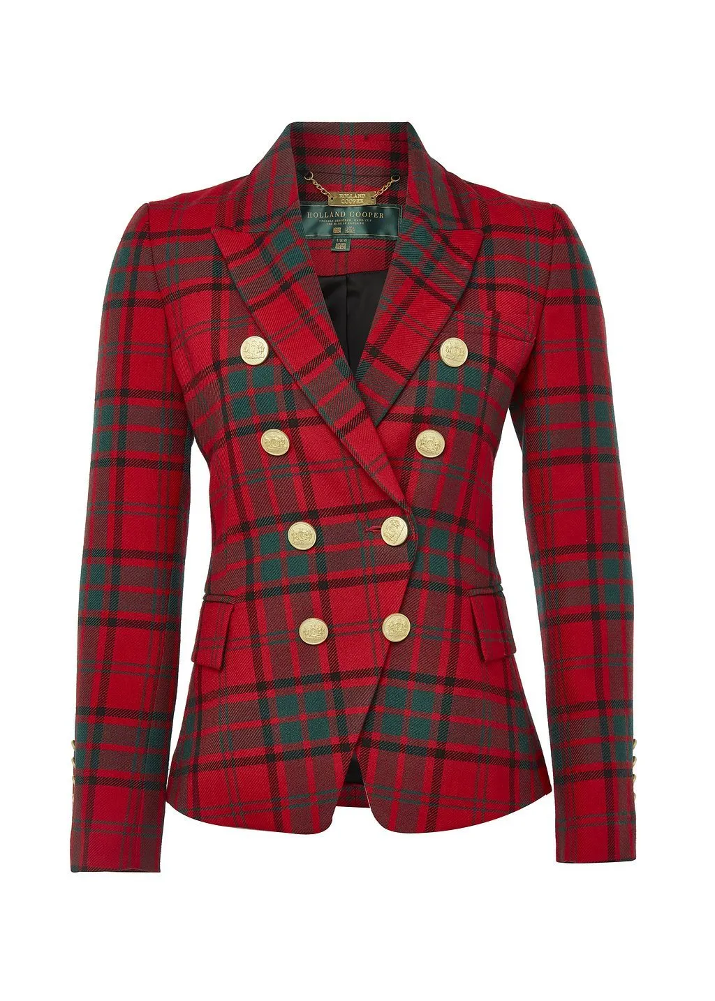 Knightsbridge Blazer (Red Tartan) sold by Holland Cooper product image thumbnail 3