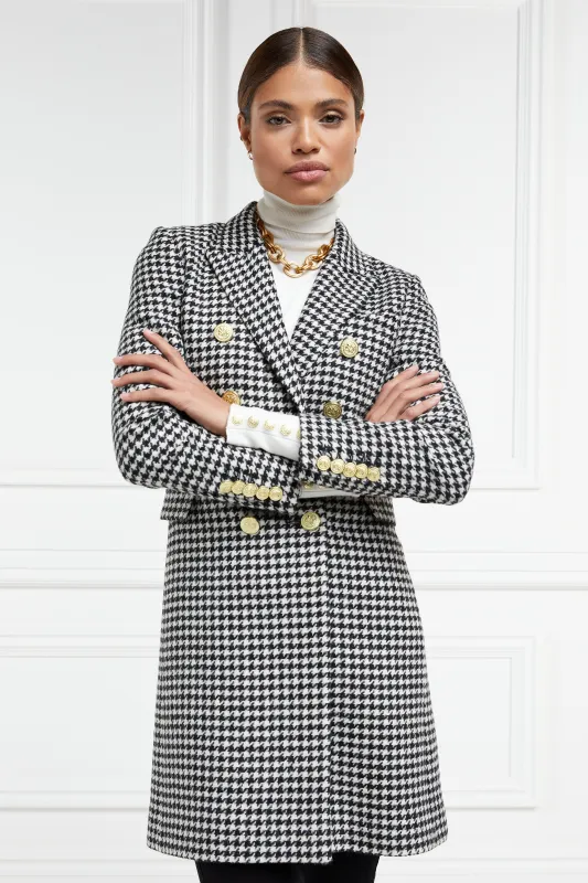 Knightsbridge Coat (Houndstooth) made by Holland Cooper