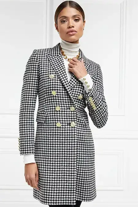 Knightsbridge Coat (Houndstooth) sold by Holland Cooper product image thumbnail 5