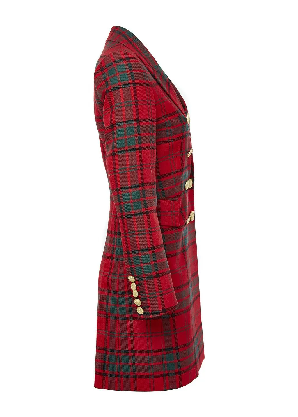 Knightsbridge Coat (Red Tartan) sold by Holland Cooper product image thumbnail 5