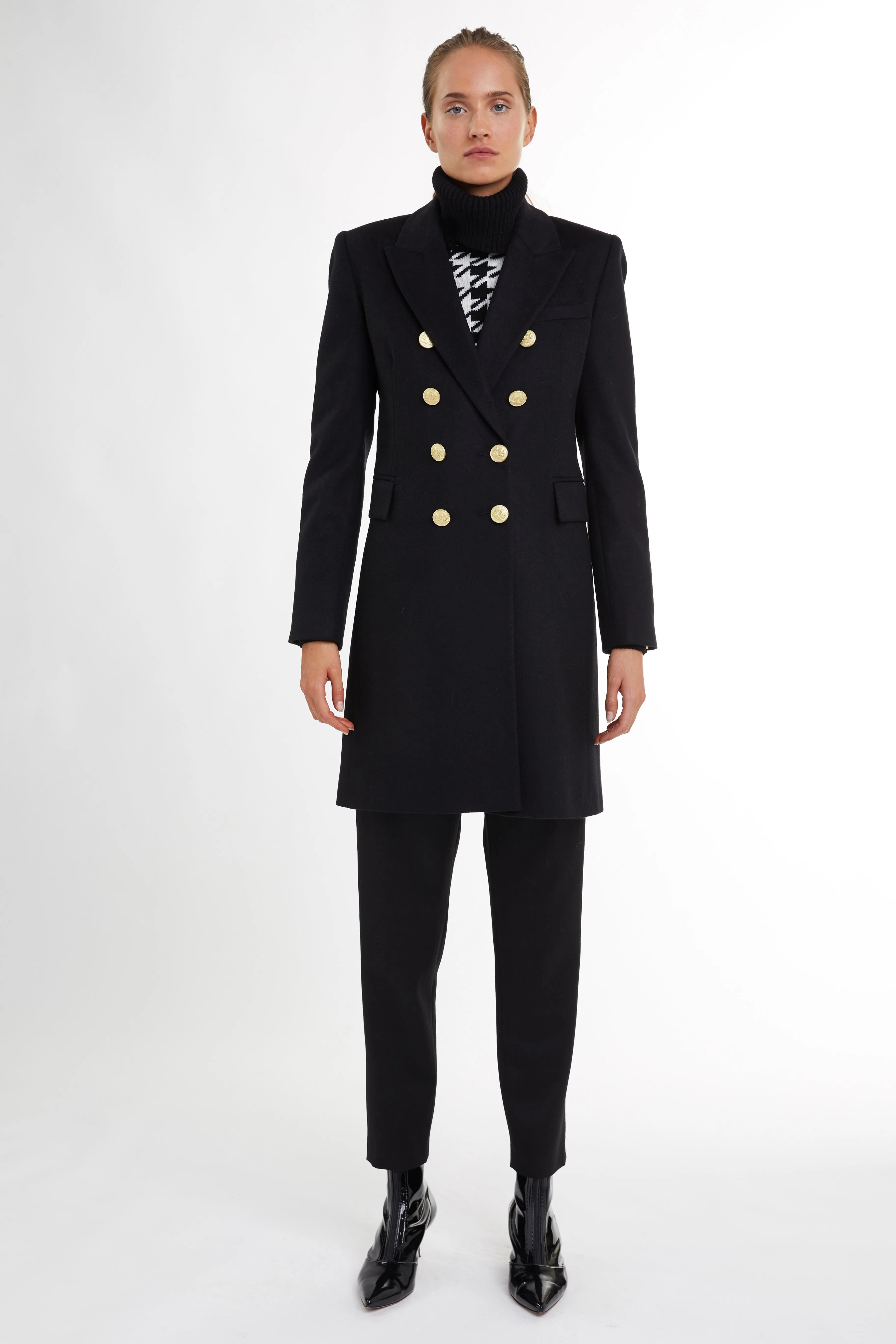 Knightsbridge Coat (Black) sold by Holland Cooper product image thumbnail 2