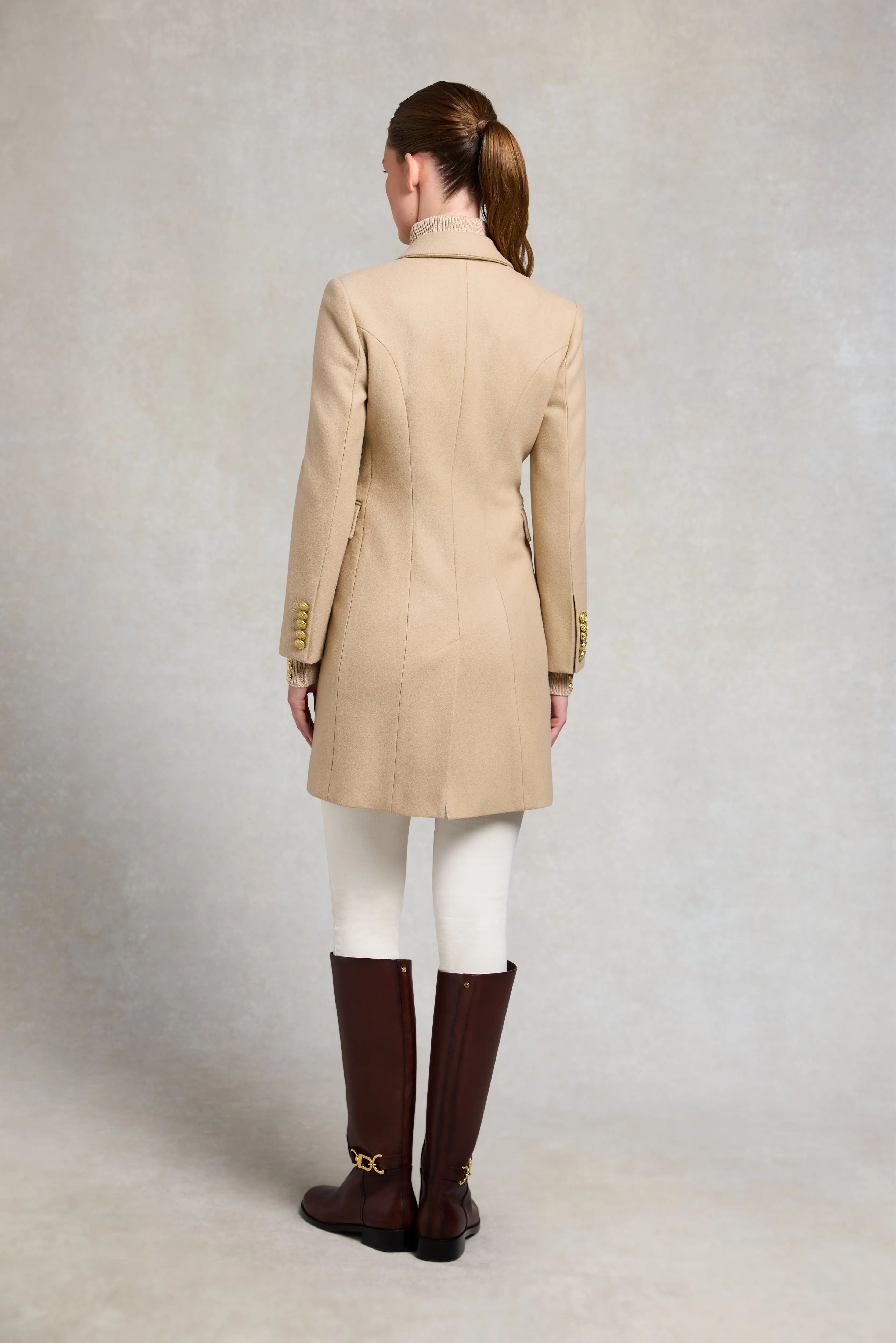 Knightsbridge Coat (Camel) sold by Holland Cooper product image thumbnail 4