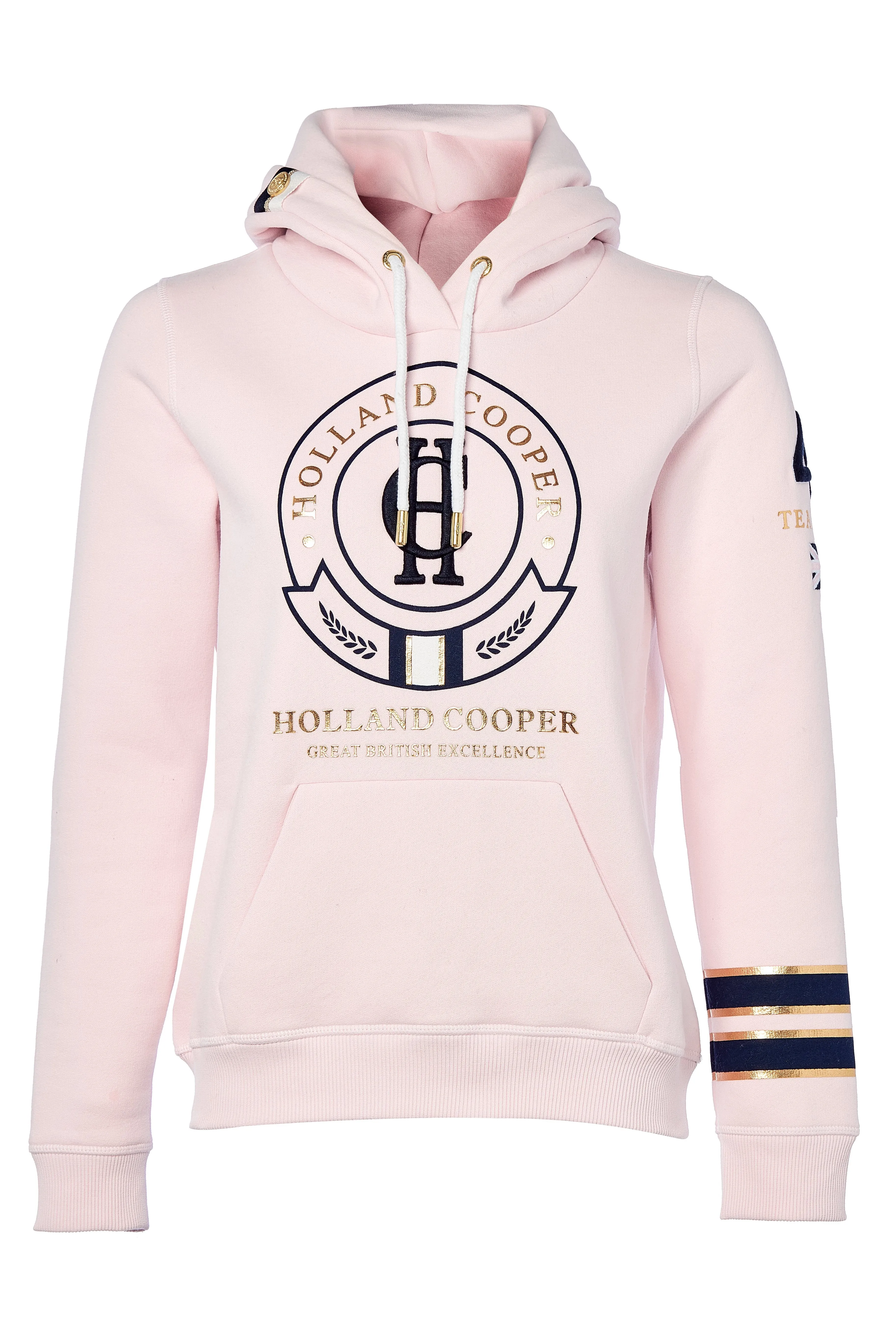 HC Heritage Hoodie (Blush) sold by Holland Cooper product image thumbnail 4