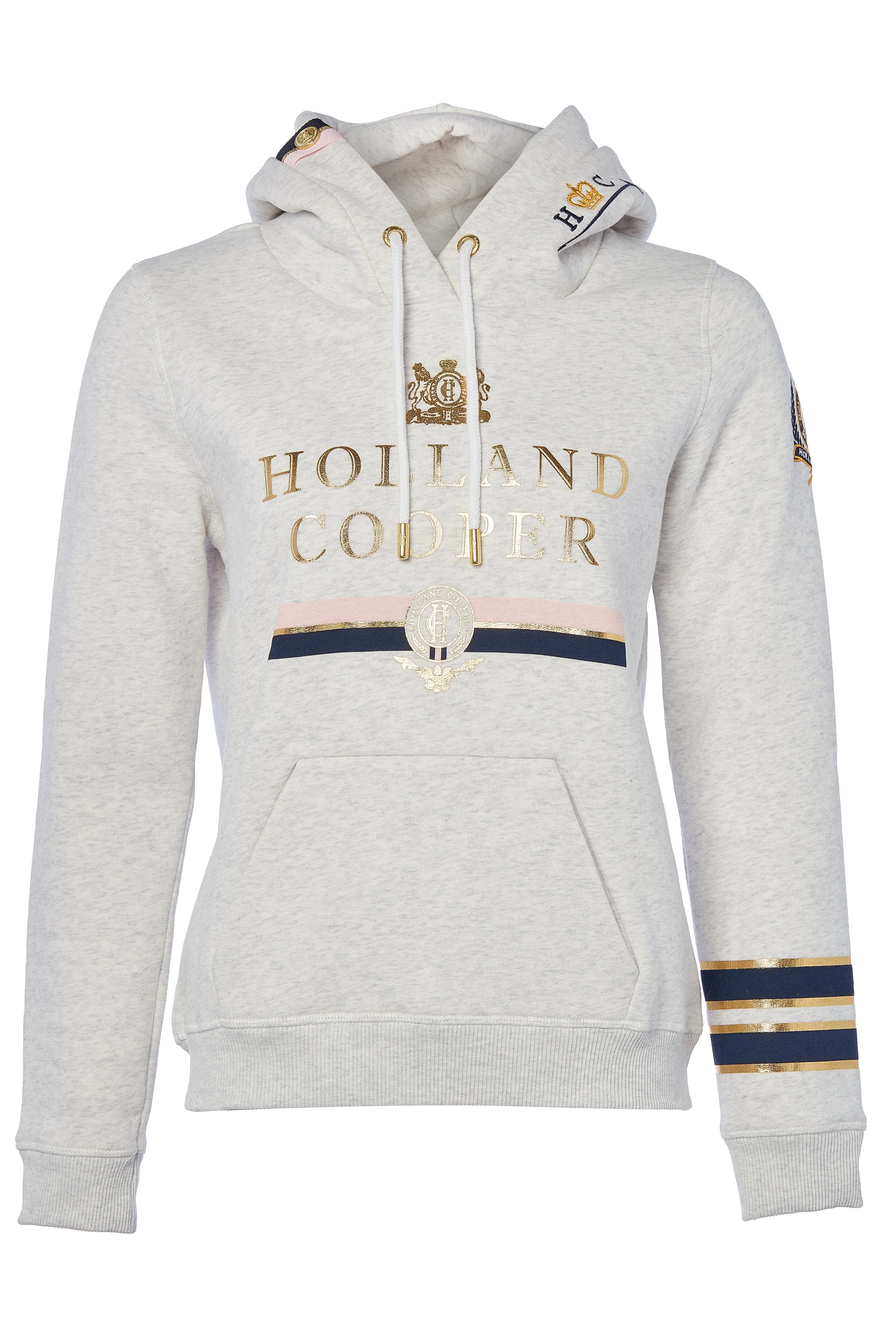 HC Heritage Hoodie (Ice Grey) sold by Holland Cooper product image thumbnail 4