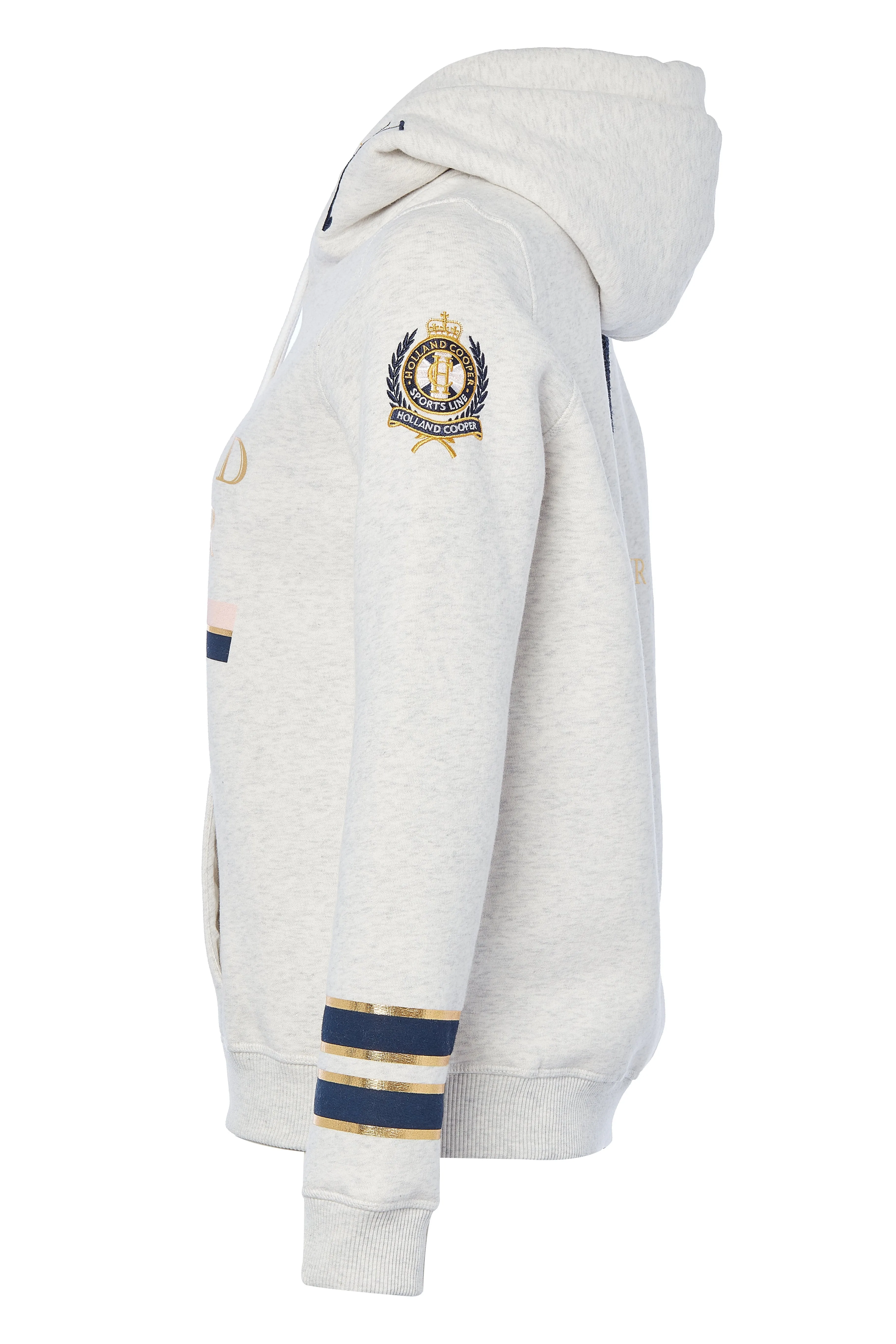 HC Heritage Hoodie (Ice Grey) sold by Holland Cooper product image thumbnail 5