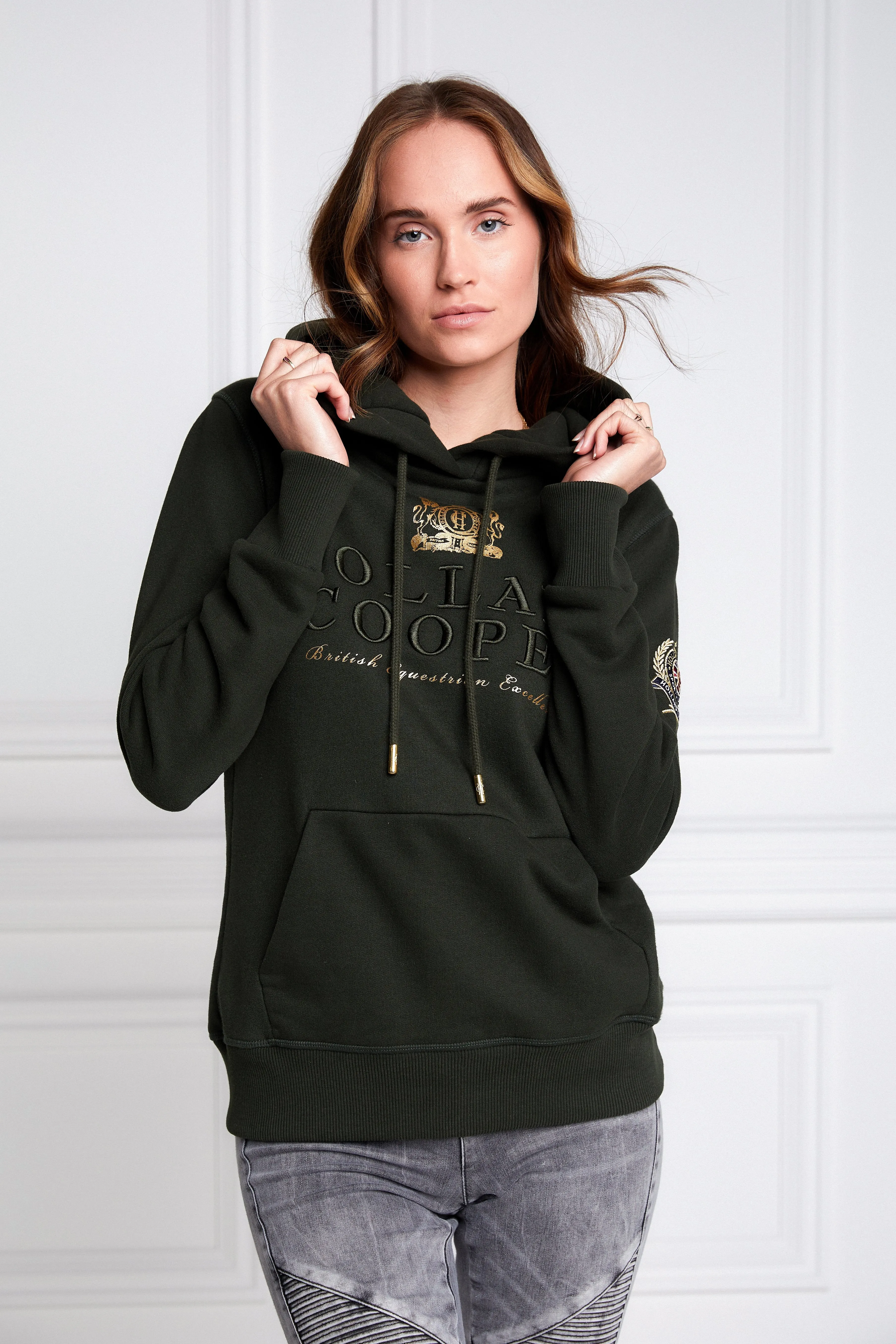 HC Heritage Hoodie (Racing Green) sold by Holland Cooper product image thumbnail 2