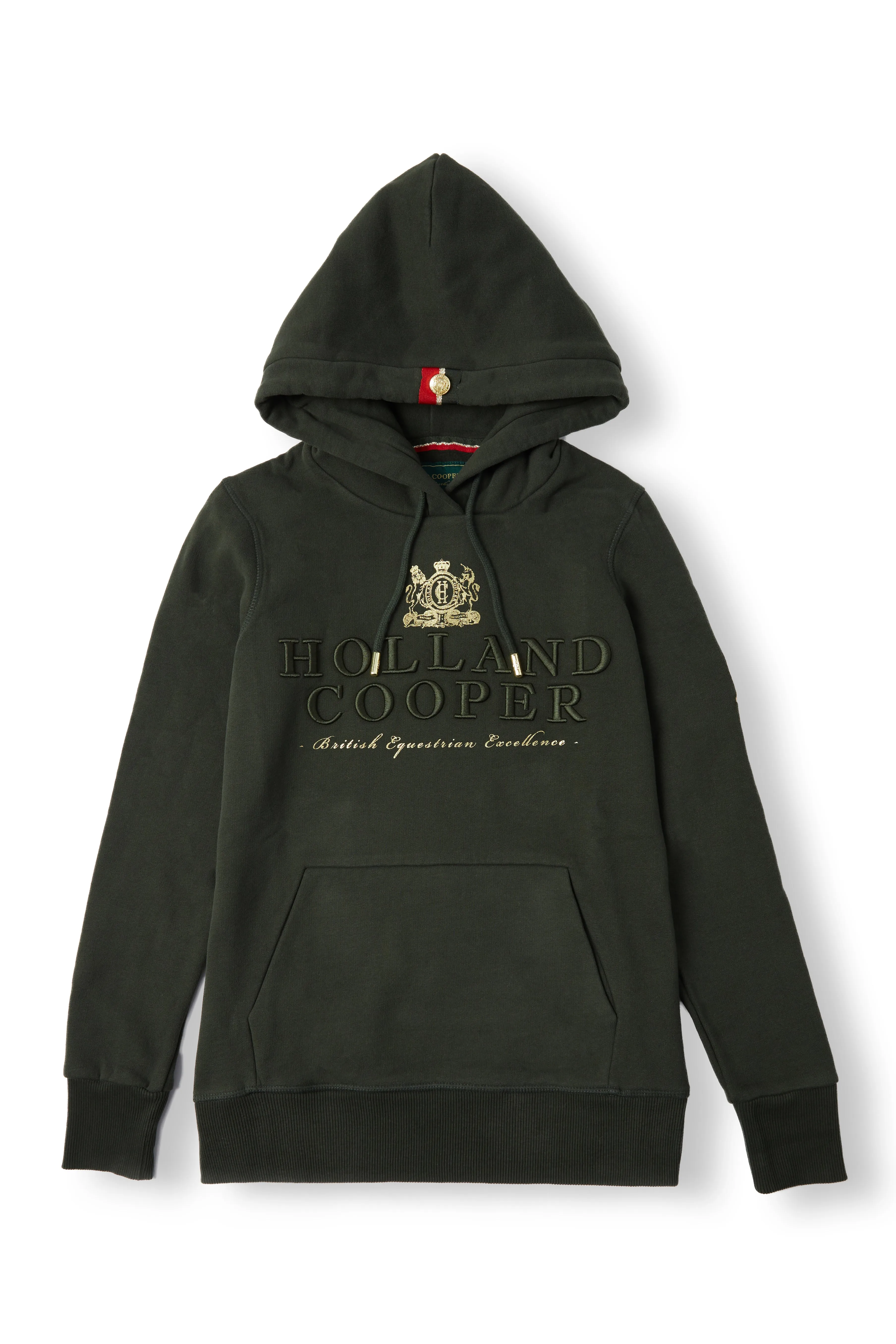 HC Heritage Hoodie (Racing Green) sold by Holland Cooper product image thumbnail 4