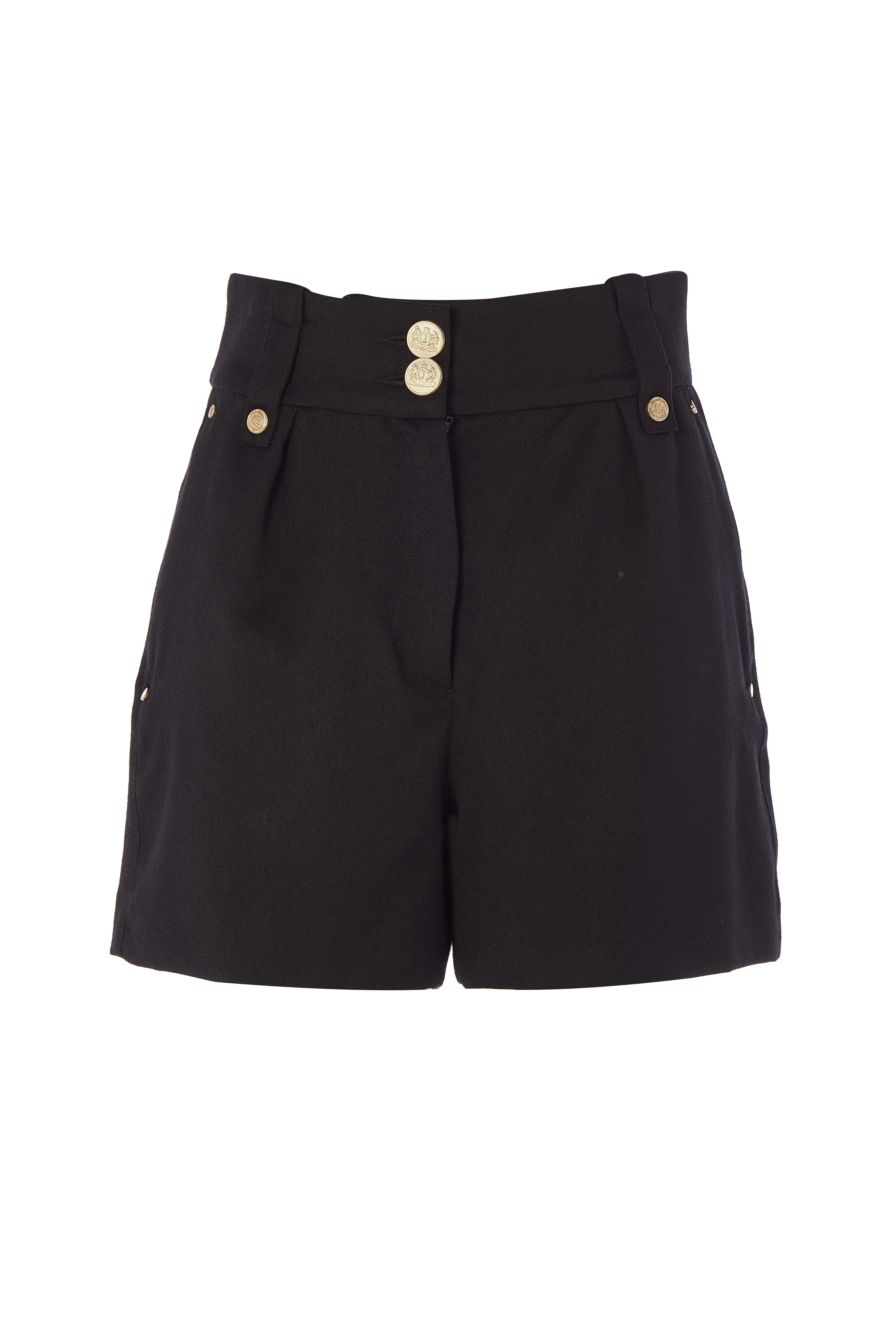 Luxe Tailored Short (Black Barathea) sold by Holland Cooper product image thumbnail 4