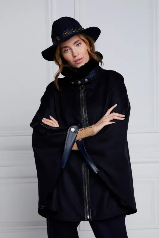 Chiltern Cape (Soft Navy) made by Holland Cooper