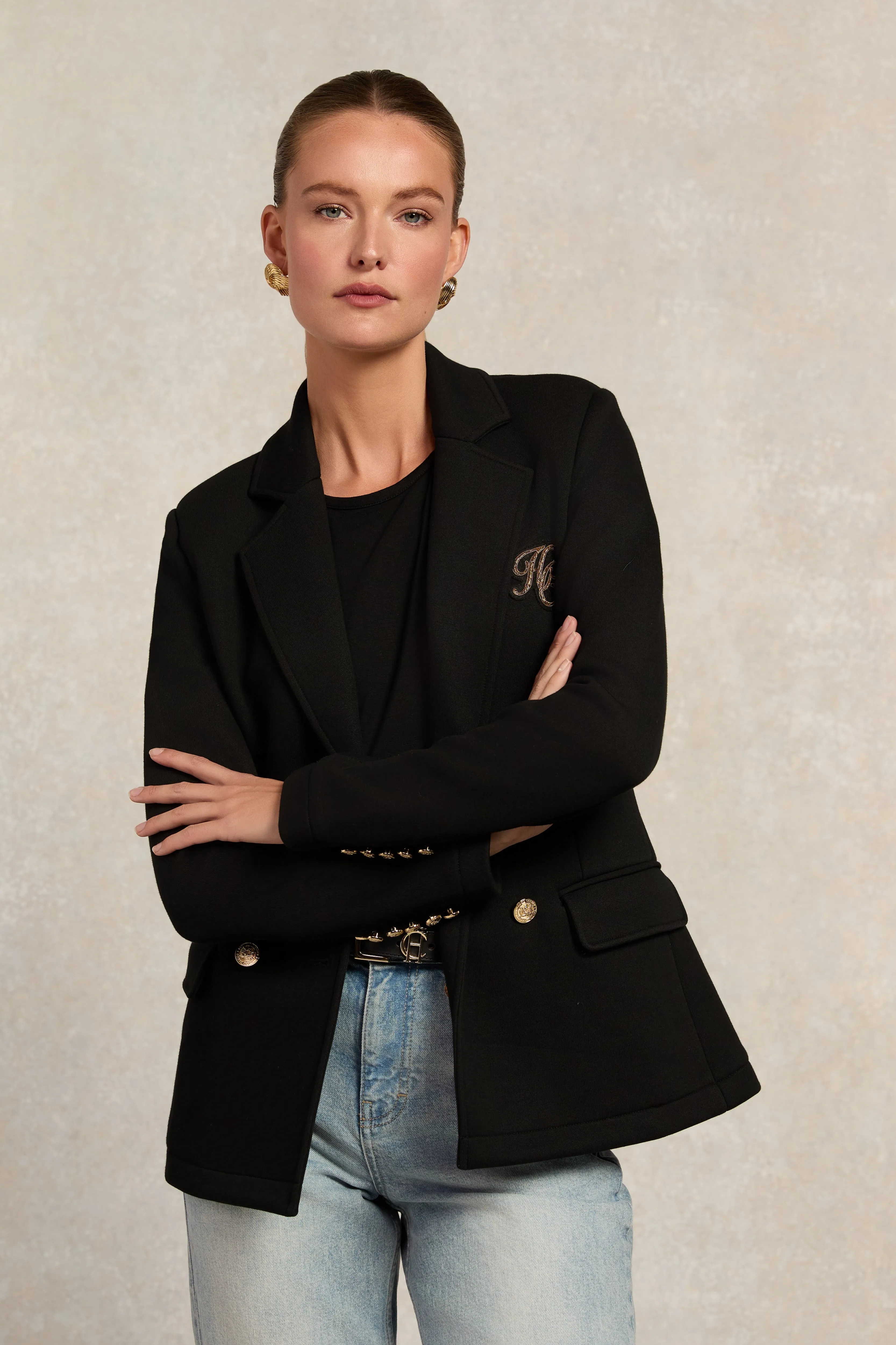 Relax Fit Crew Neck Tee (Black) sold by Holland Cooper product image thumbnail 3