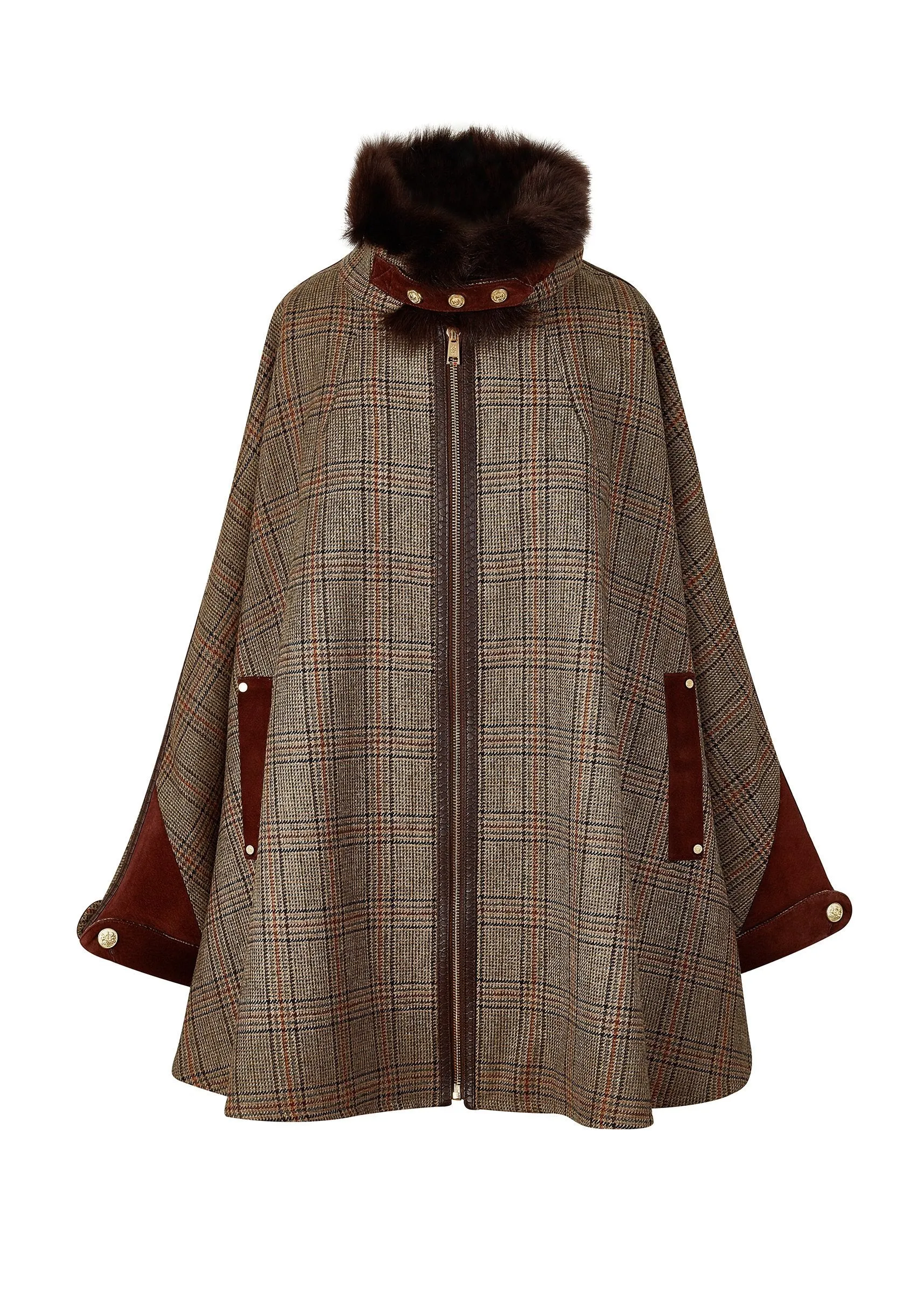 Chiltern Cape (Bourbon Tweed) sold by Holland Cooper product image thumbnail 4