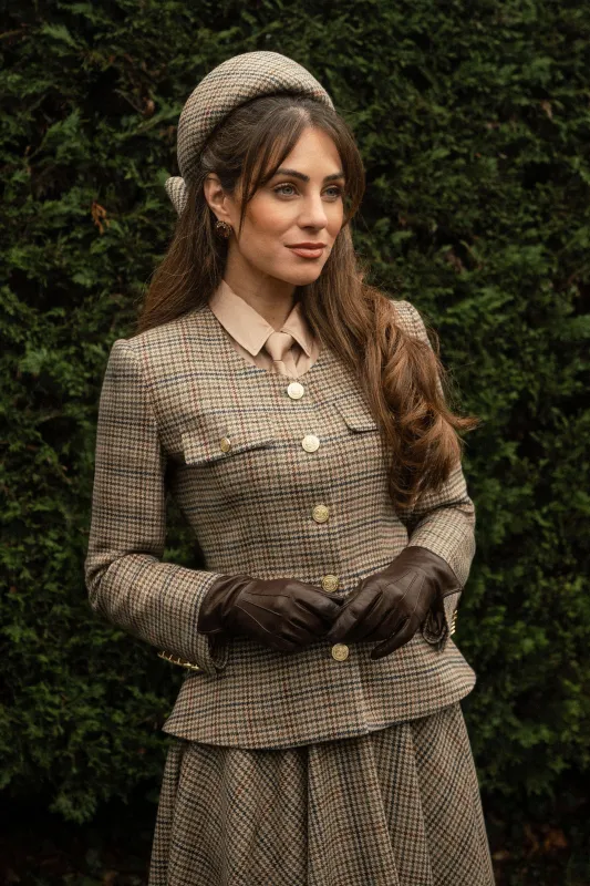 Tailored Peplum Jacket (Millen Gordon Tweed) made by Holland Cooper