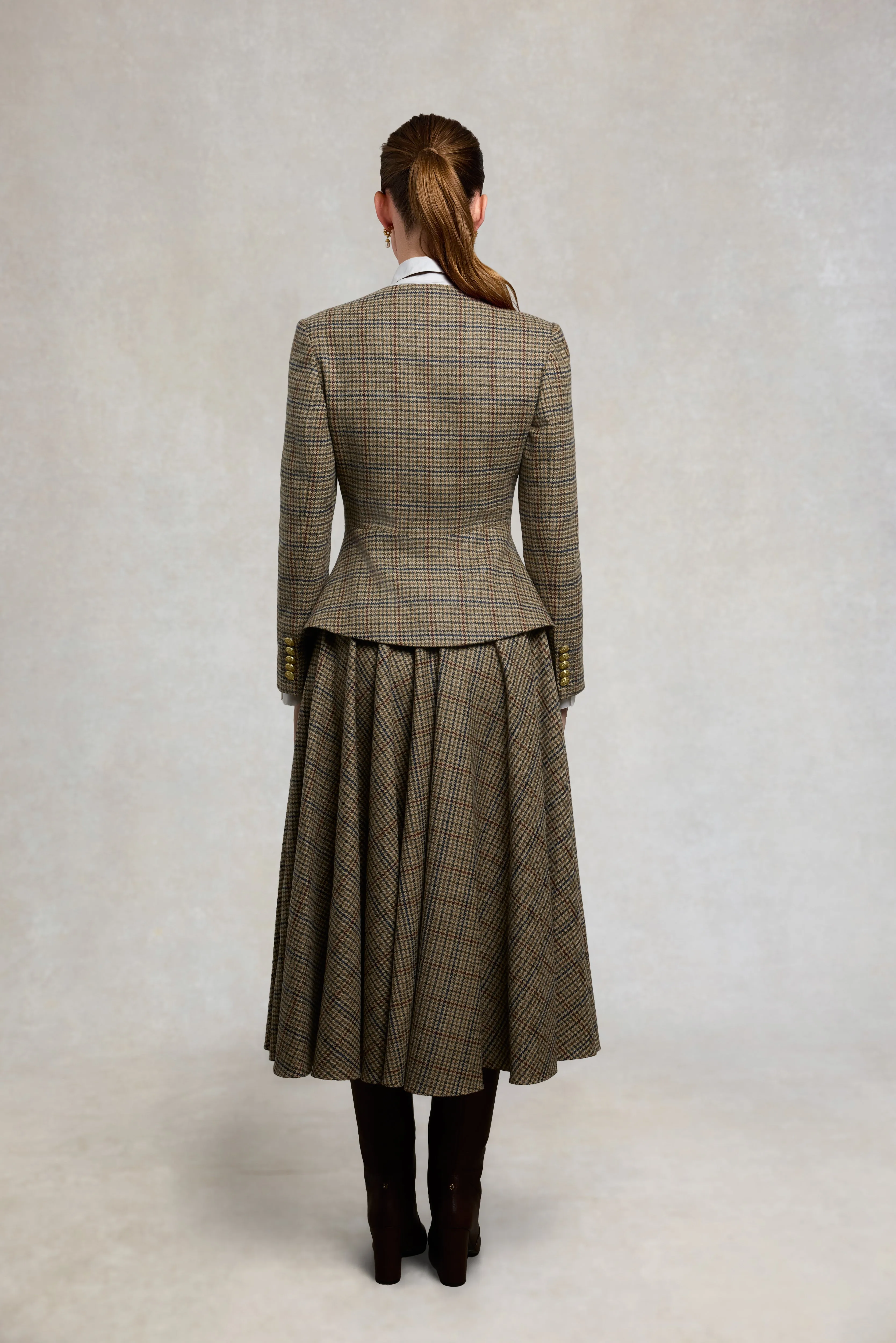 Tailored Peplum Jacket (Millen Gordon Tweed) sold by Holland Cooper product image thumbnail 5