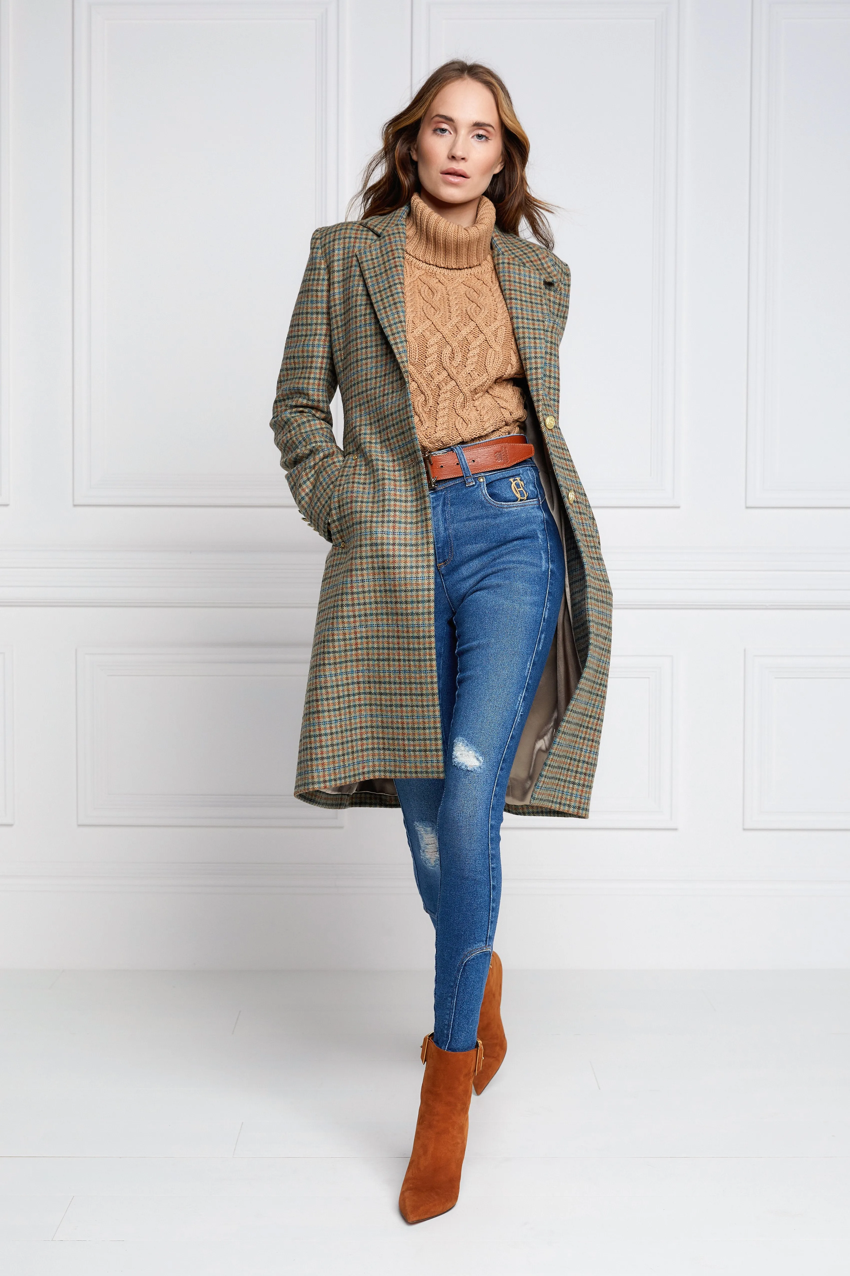 Regency Coat (Bredon Tweed) sold by Holland Cooper