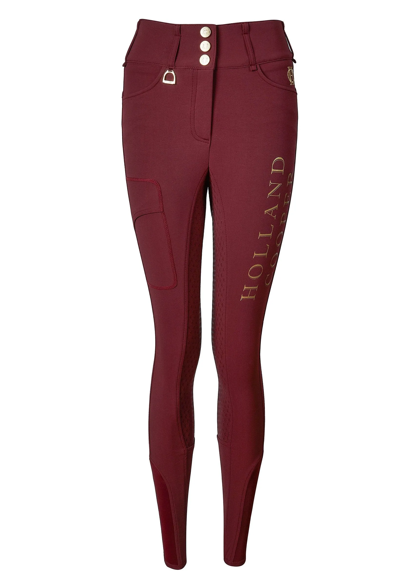 Ascot Breeches (Burgundy) sold by Holland Cooper product image thumbnail 4